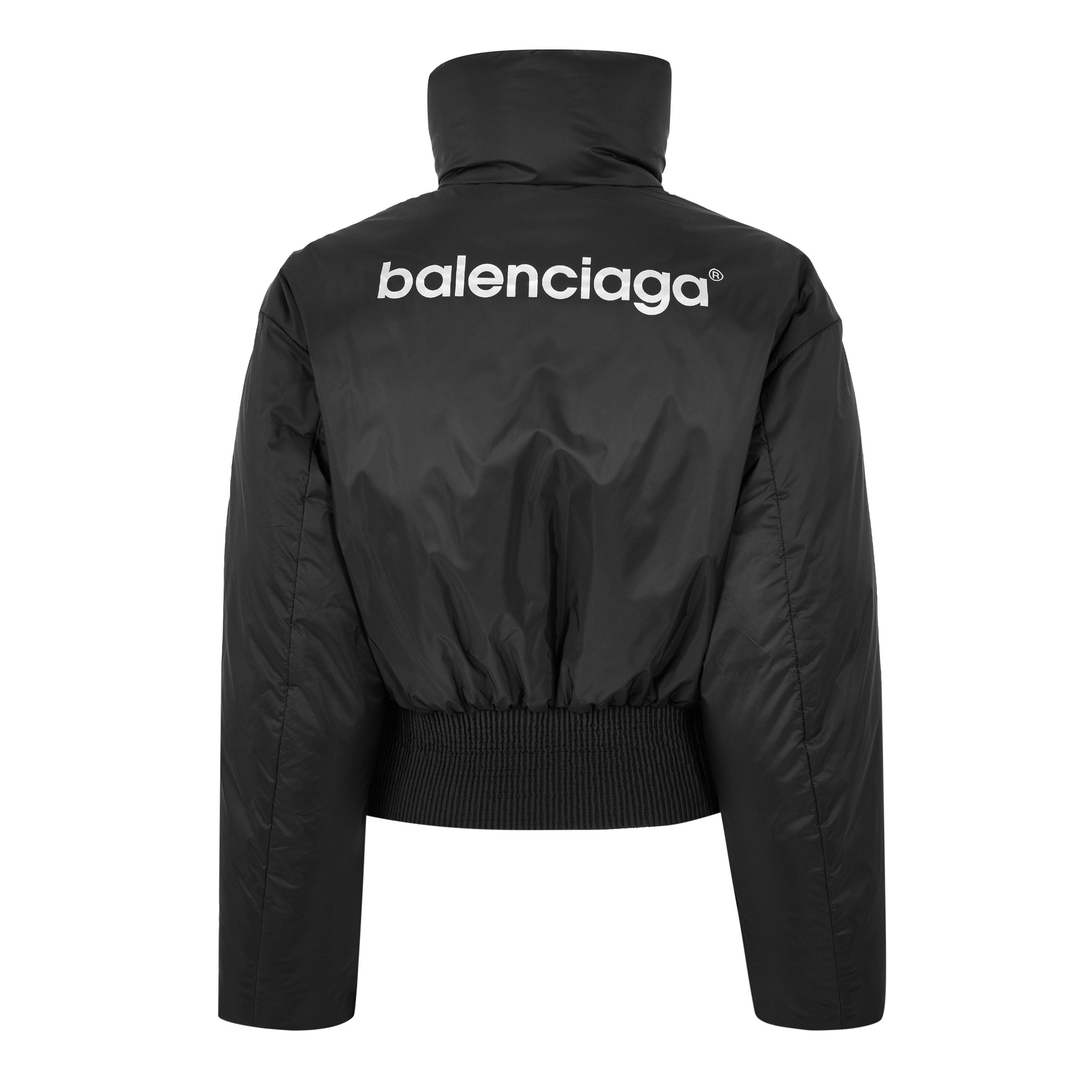Black - Balenciaga - Bal Cropped Puffer Ld64 - 2