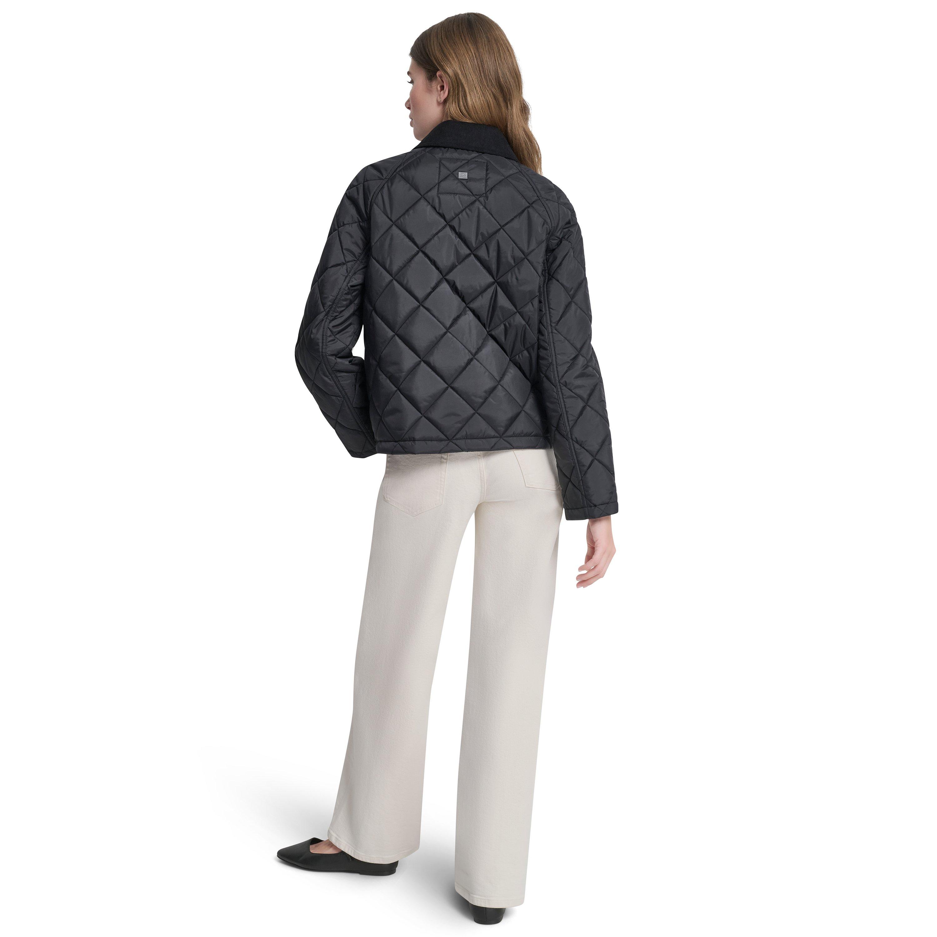 Black - DKNY - DKNY Y80 Qlt Jkt Ld62 - 2