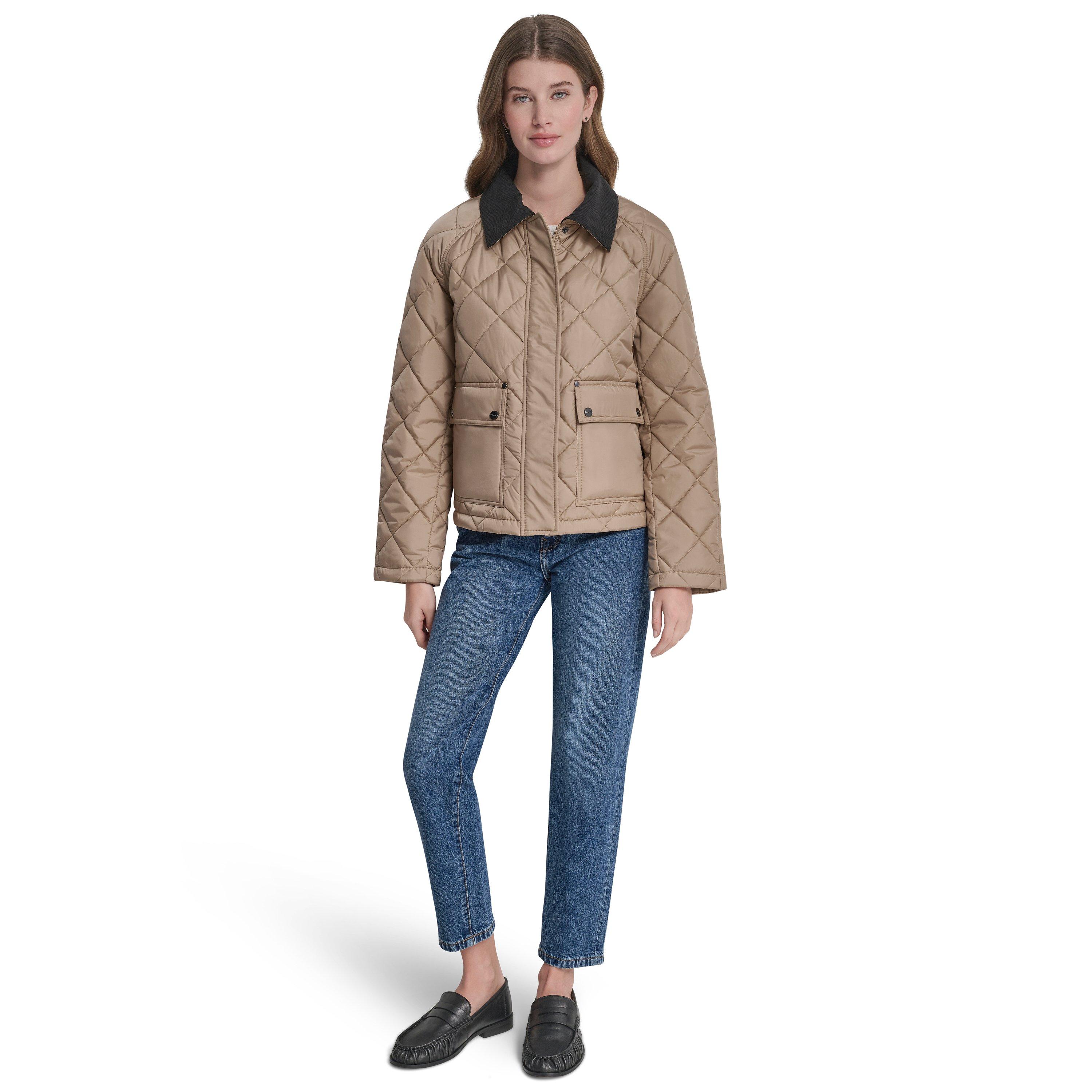 Khaki - DKNY - DKNY Y80 Qlt Jkt Ld62 - 2