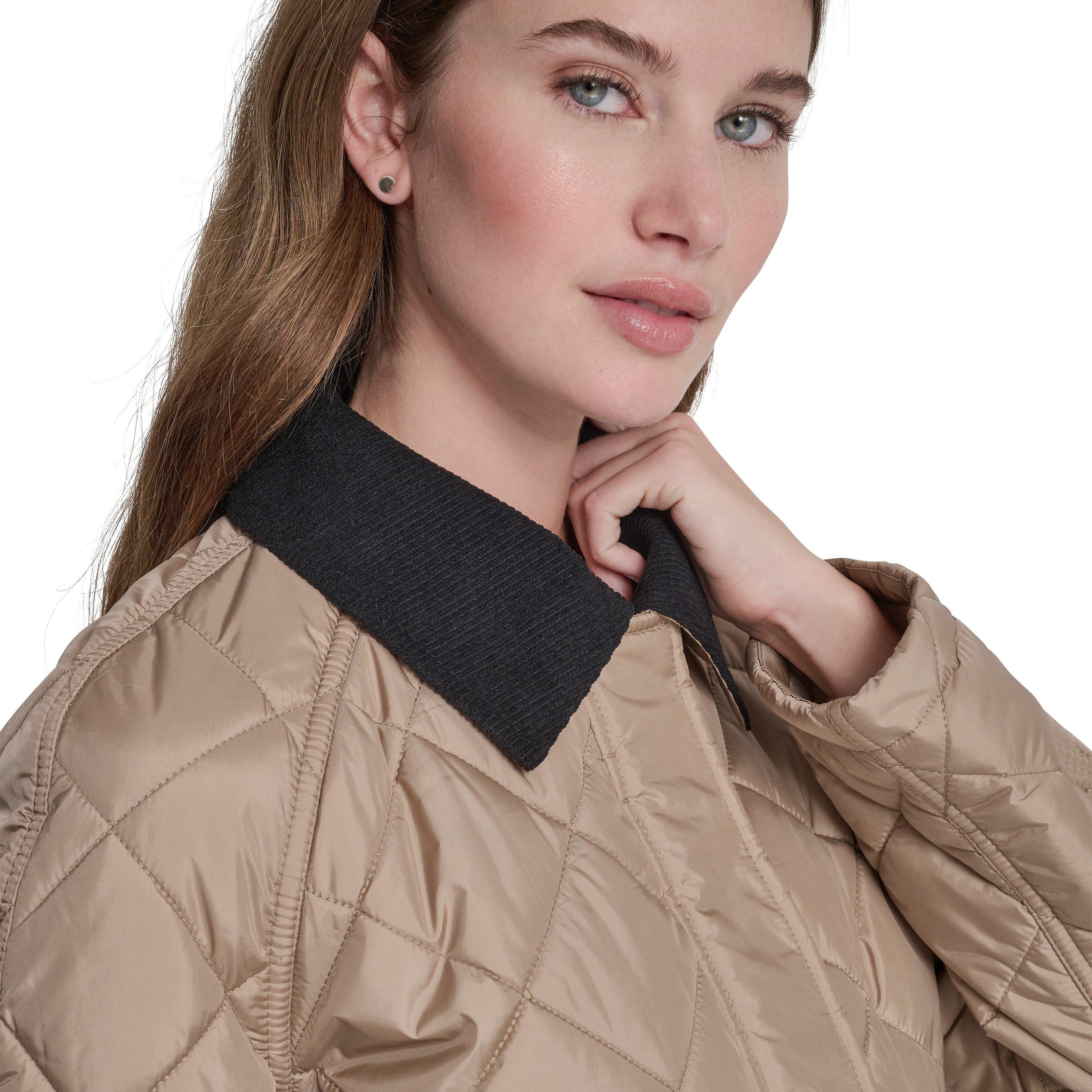 Khaki - DKNY - DKNY Y80 Qlt Jkt Ld62 - 3