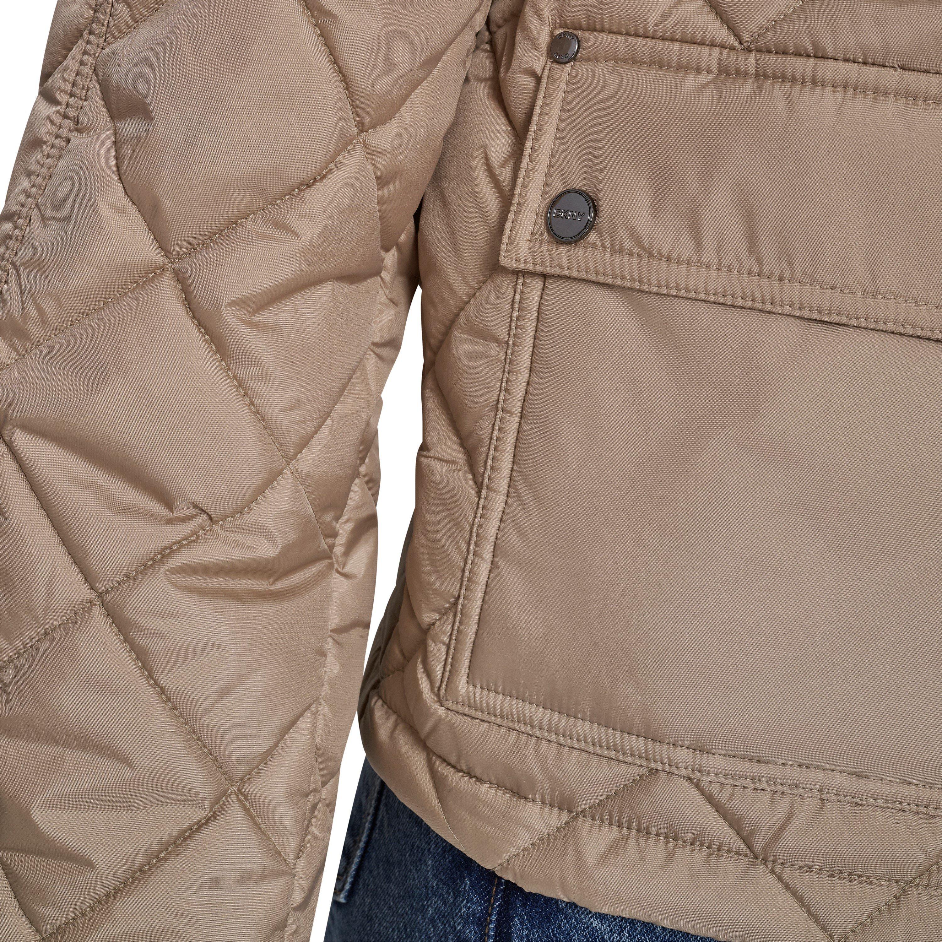 Khaki - DKNY - DKNY Y80 Qlt Jkt Ld62 - 4