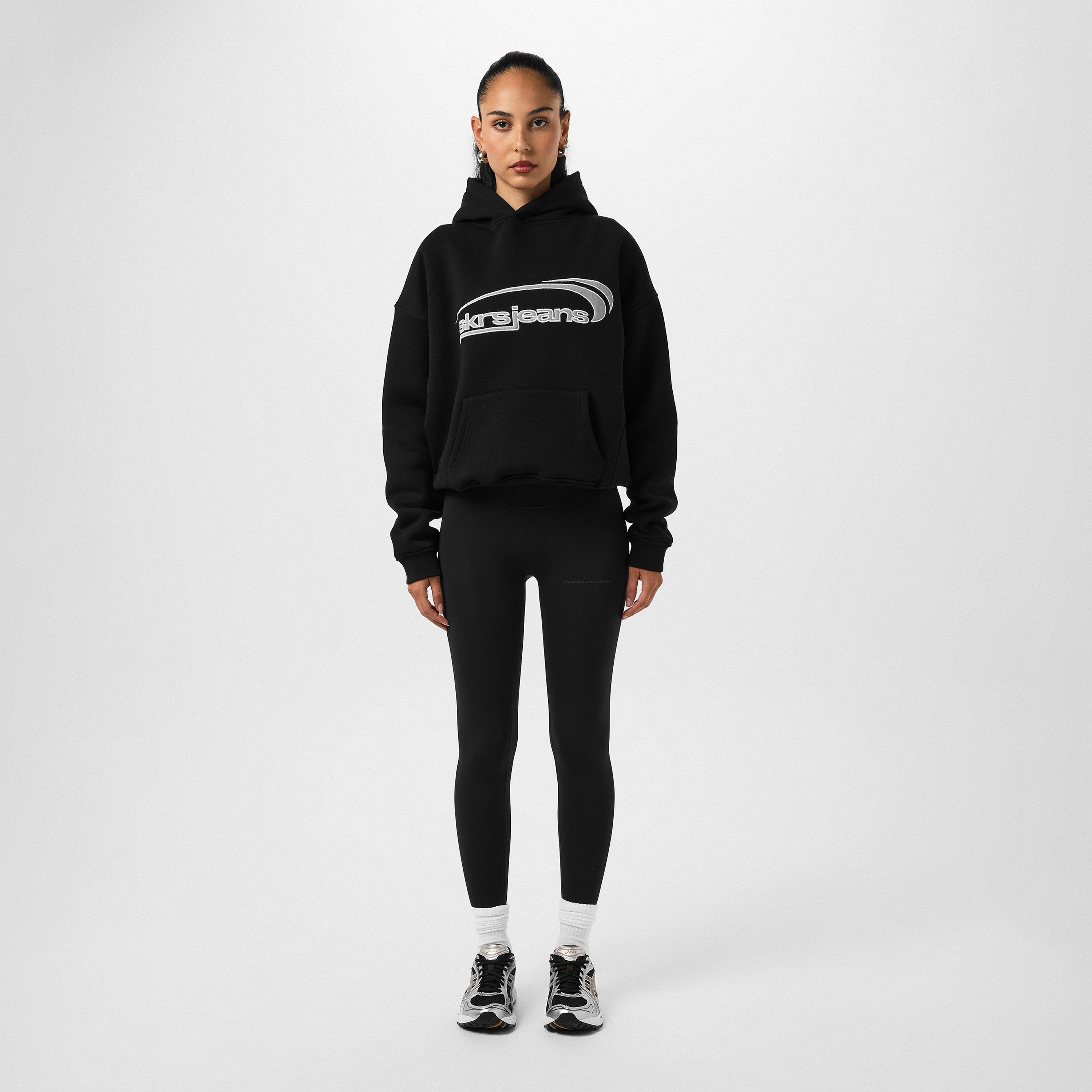 Black - Sisters and Seekers - Staten Logo Hoodie - 4