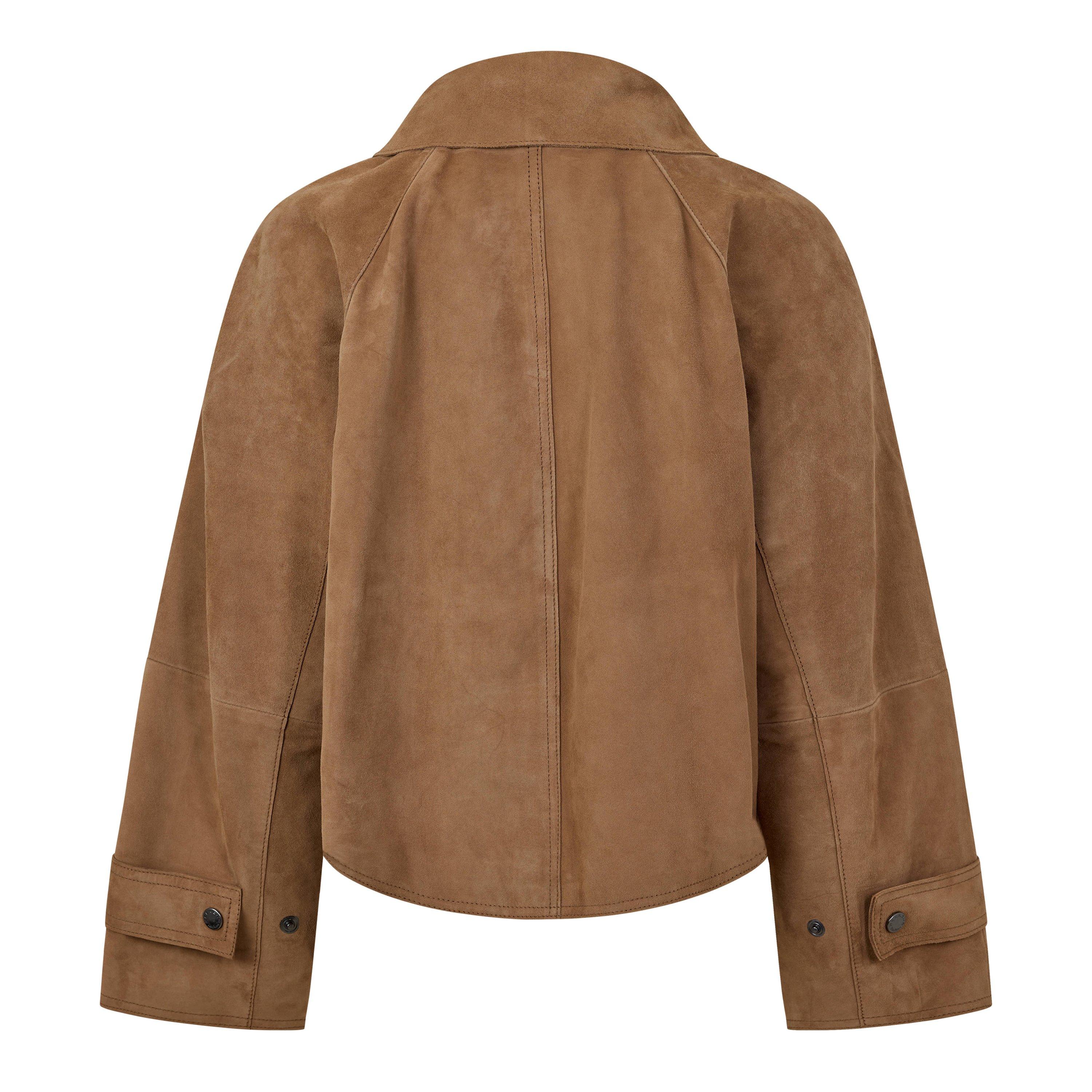 Hazelnut - Weekend Max Mara - Women's Weekend Abito Leather Jacket - 2