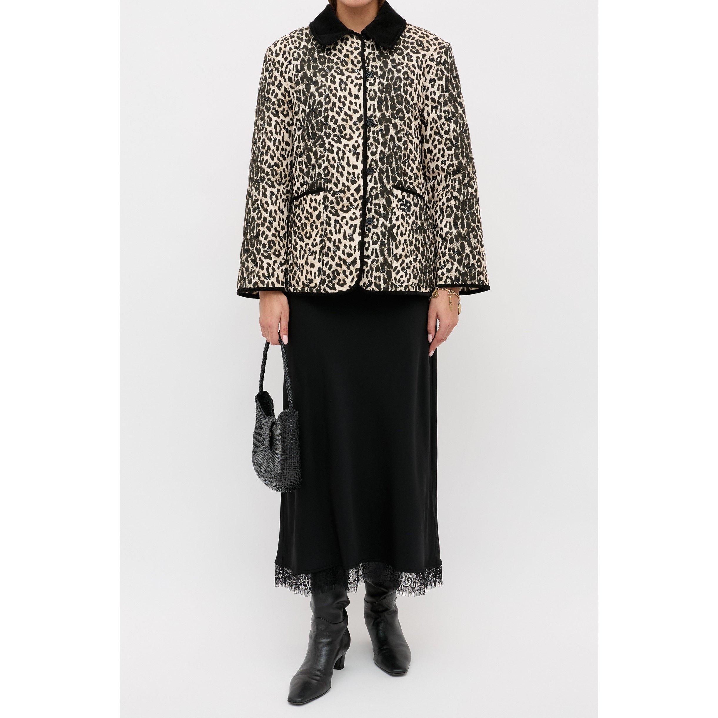 Nina Lp Mocha - RIXO - Womens Earla Short Puffer Jacket - 4