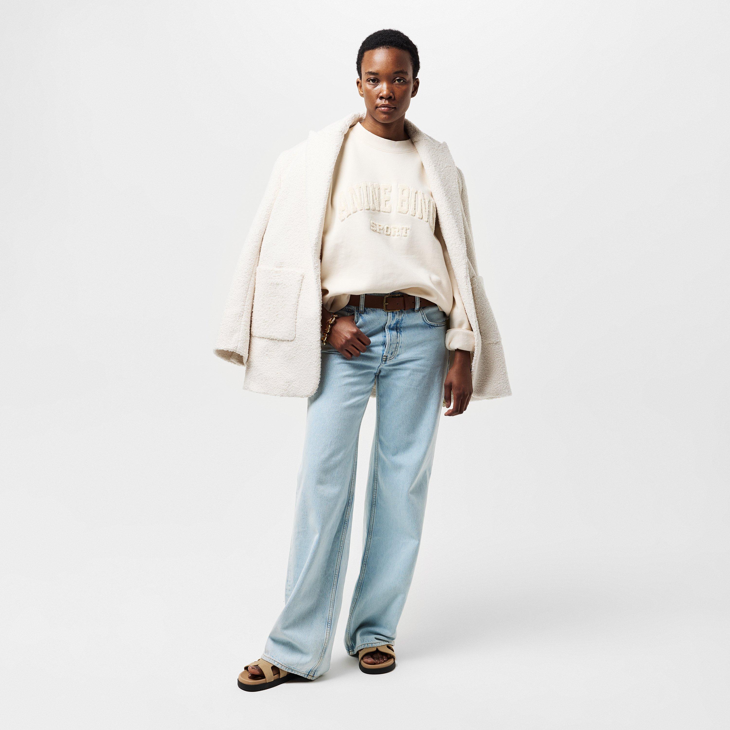 Washed Peach - Anine Bing - Women's Crew Sweatshirt - 5