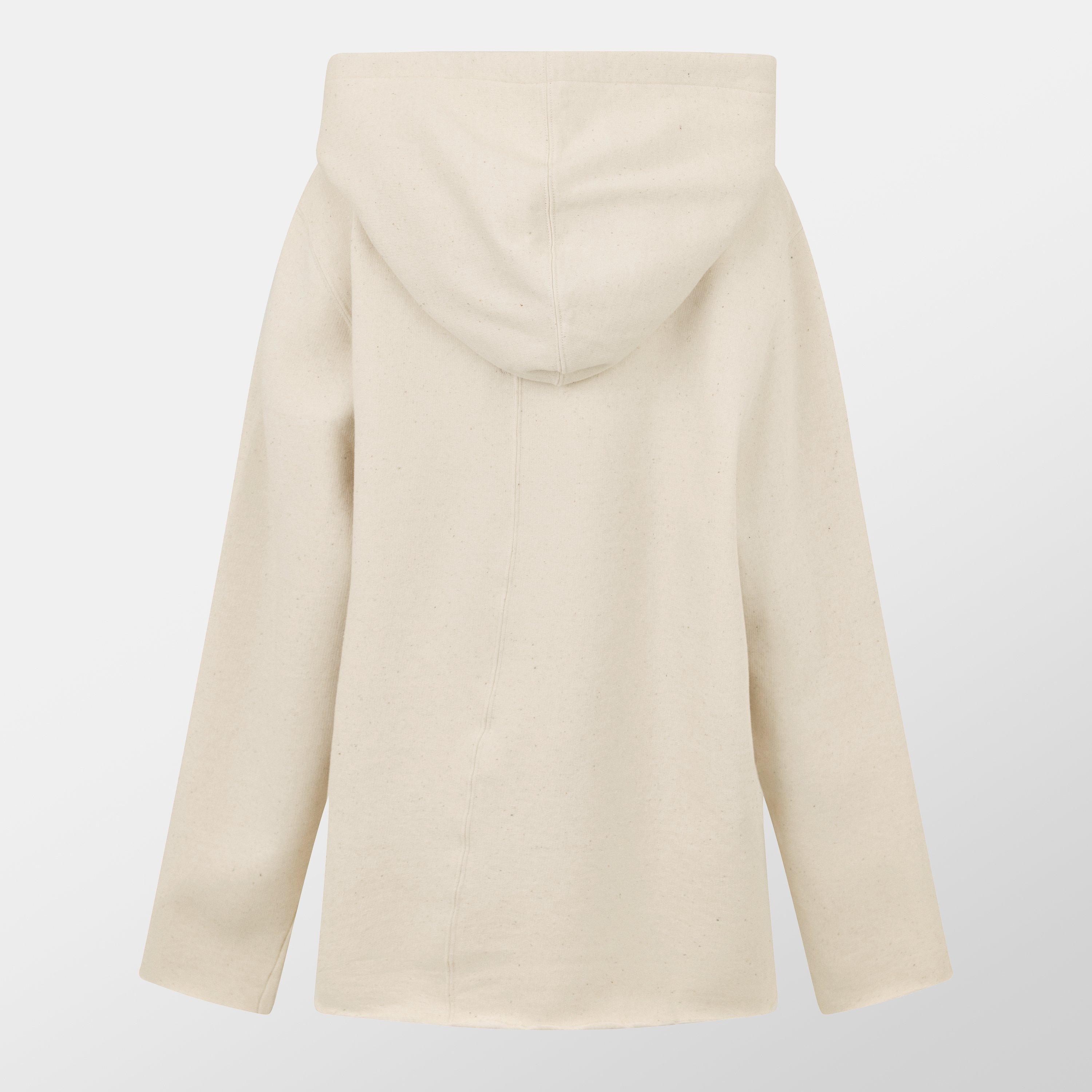 Natural/Black - Rick Owens Drkshdw - Women's Hoodie - 2