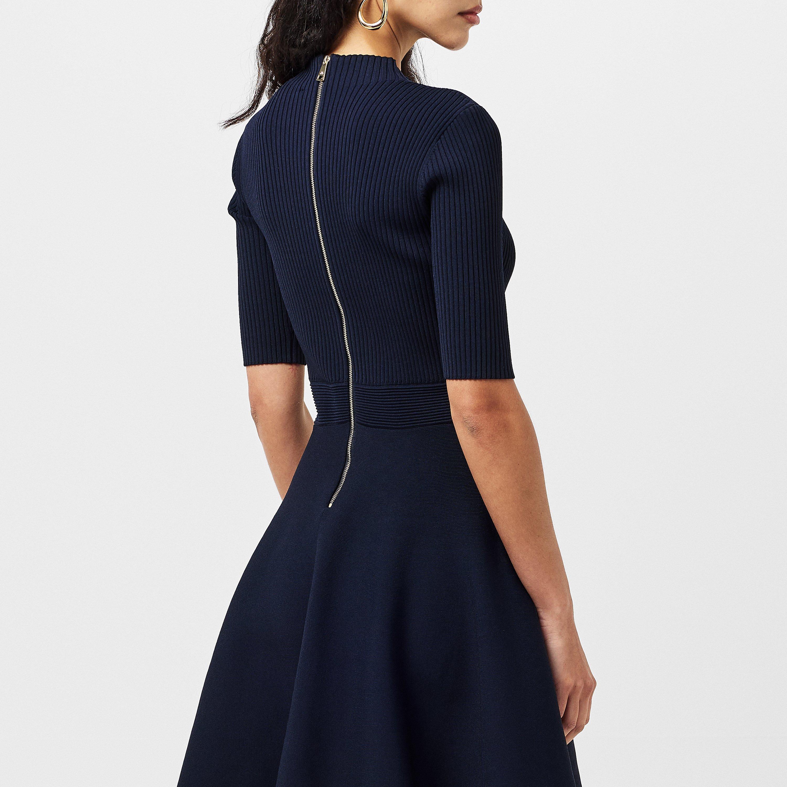 Marine - Ted Baker - Women's Lilano Knitted Jumper Dress - 4