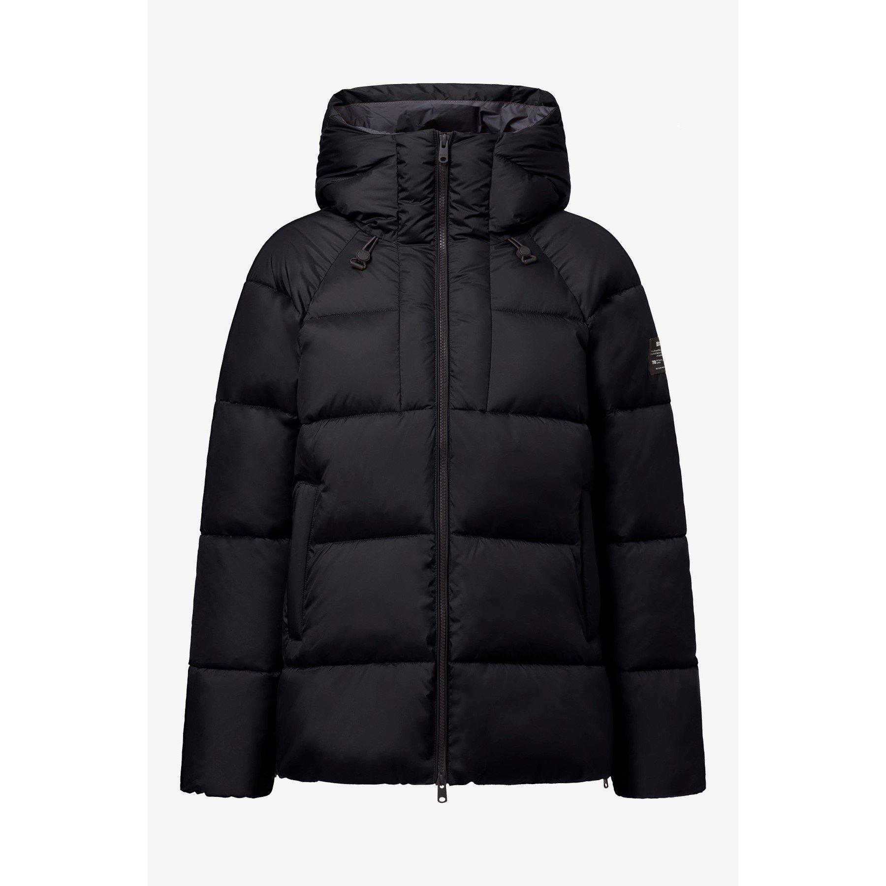 Ecoalf Women's Fuji Insulated Water Repellent Medium Puffer Jacket - Black - 16 (XL)