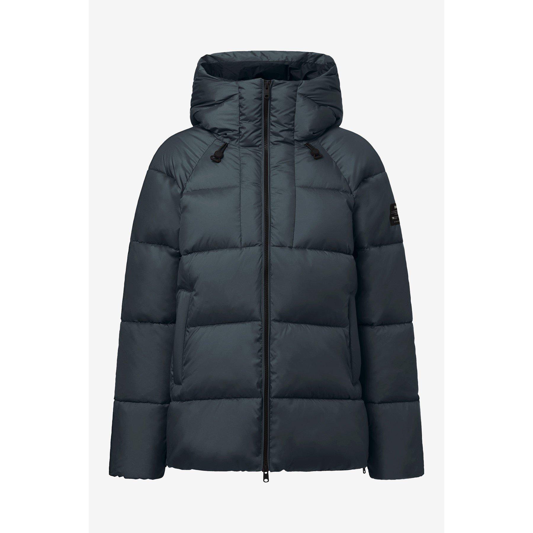 Ecoalf Women's Fuji Insulated Water Repellent Medium Puffer Jacket - Storm Blue - 12 (M)