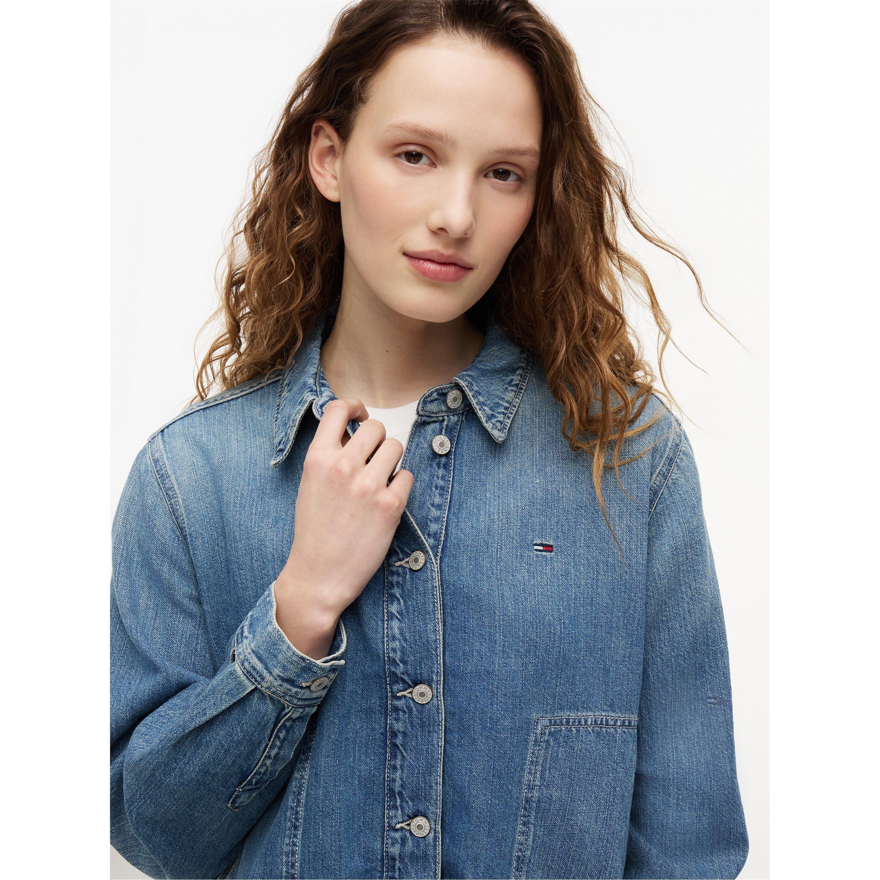 Denim Medium - Tommy Jeans - Women's Denim Jacket - 4