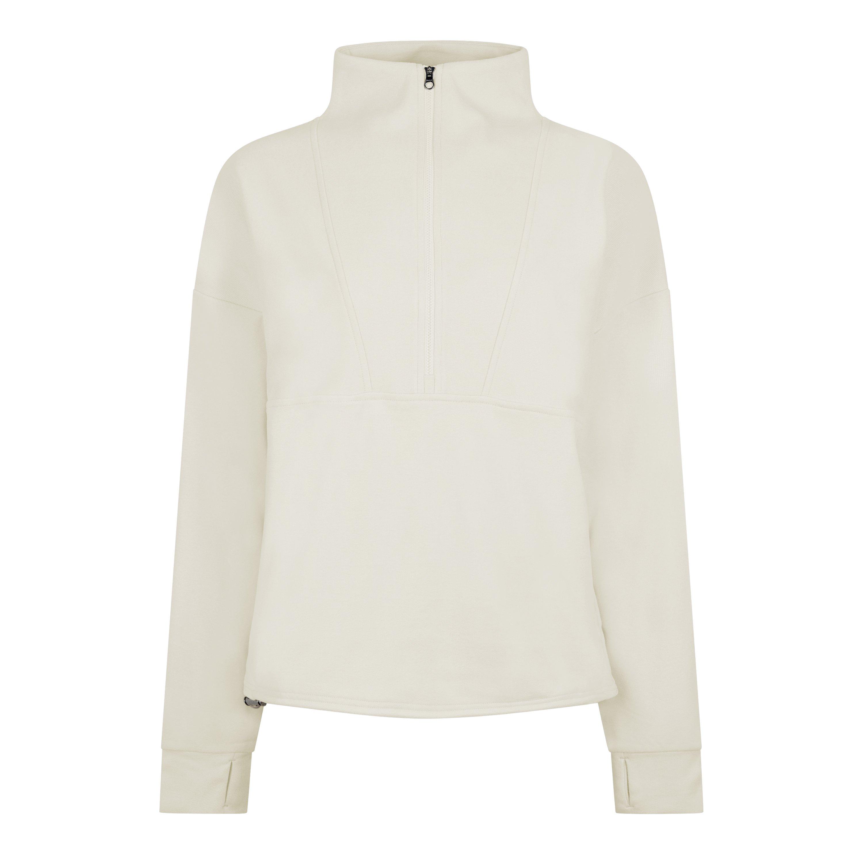 cement marl - Varley - Women's Colebrook Moisture-Wicking Performance Training Jacket - 1