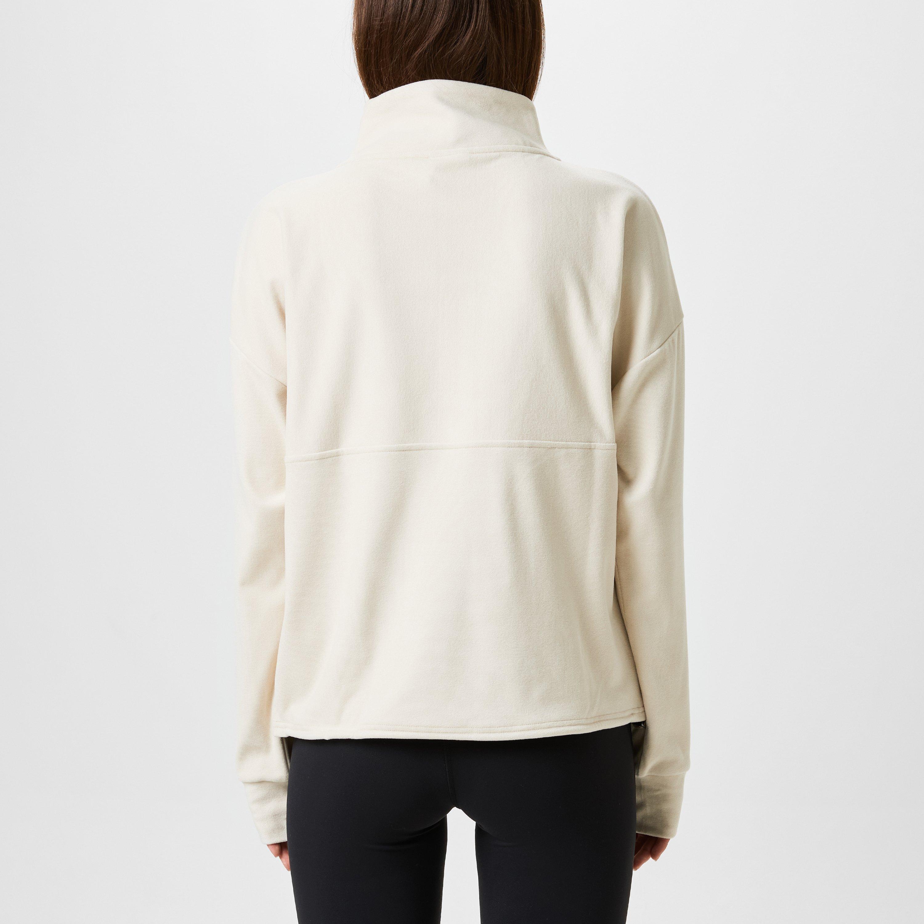 cement marl - Varley - Women's Colebrook Moisture-Wicking Performance Training Jacket - 4