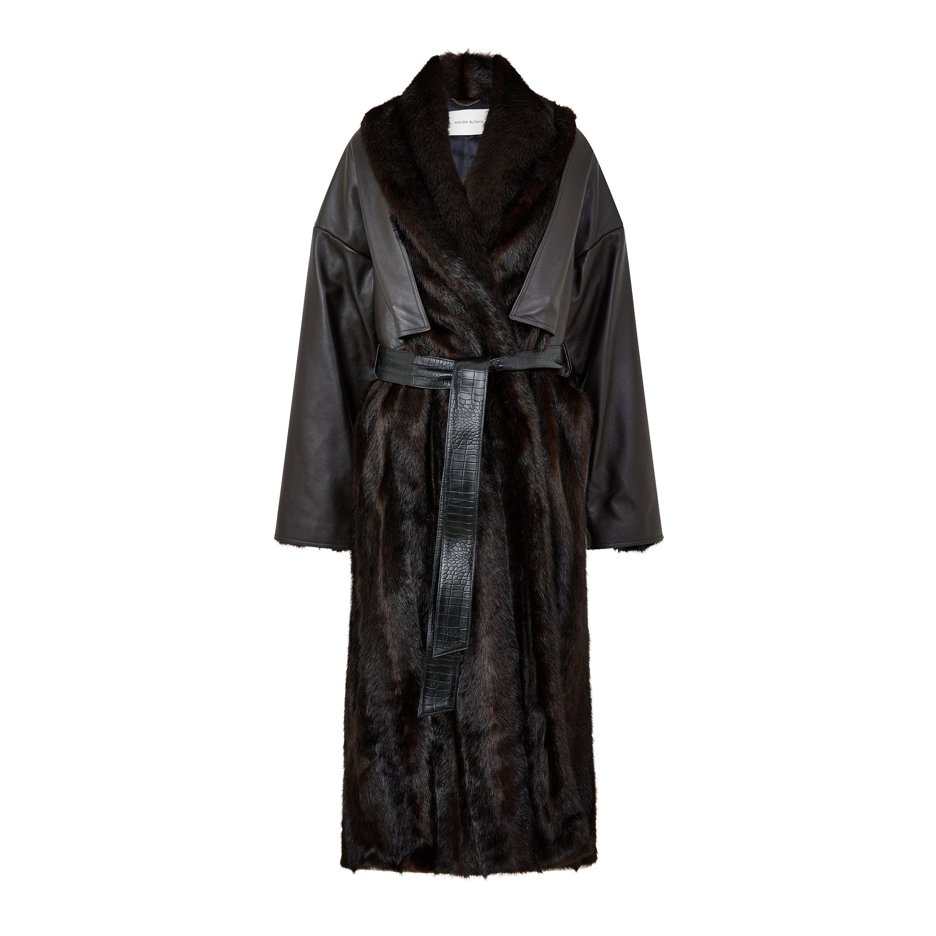 Brown - Magda Butrym - Magda Coat 22 Ld64 - 1