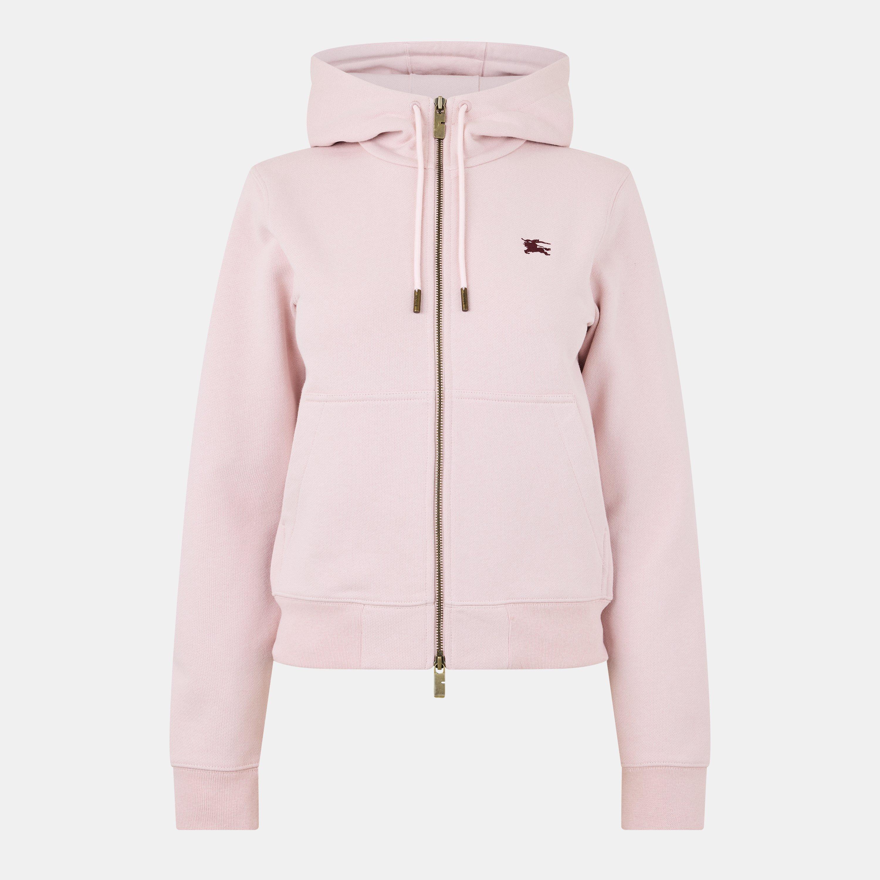 Burberry Women's Burb Relaxed Fit Pull Over Hoodie - Bouquet - Size 14 (L)