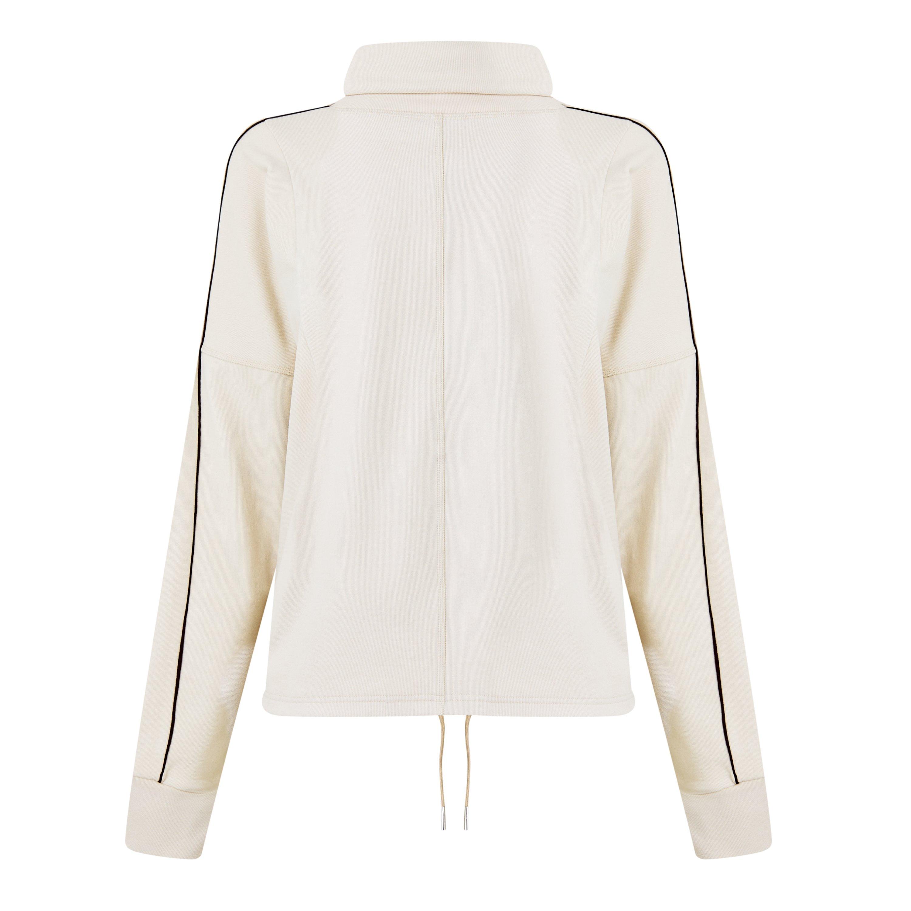 Cement - Varley - Women's Ariana Crew Sweatshirt - 2