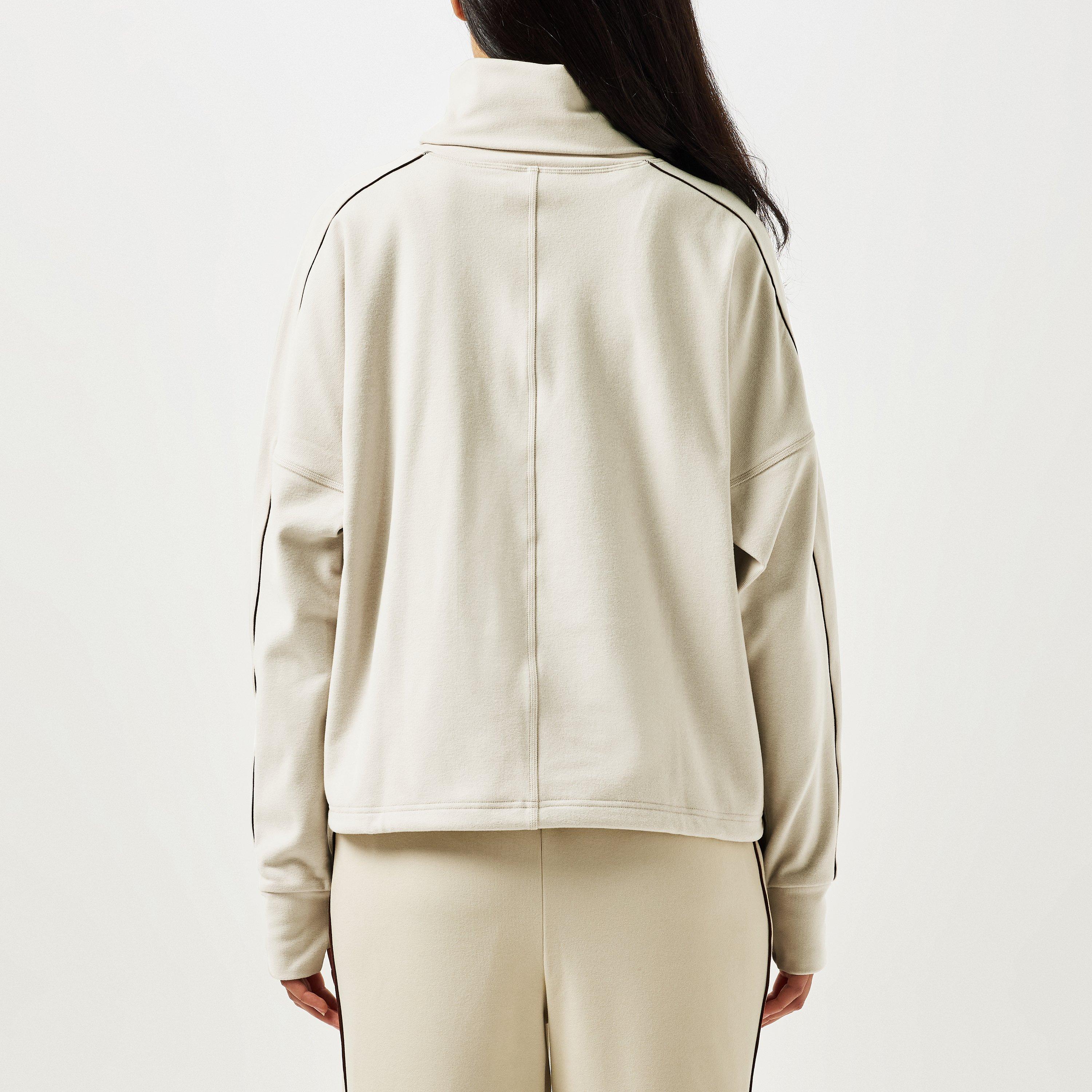 Cement - Varley - Women's Ariana Crew Sweatshirt - 4