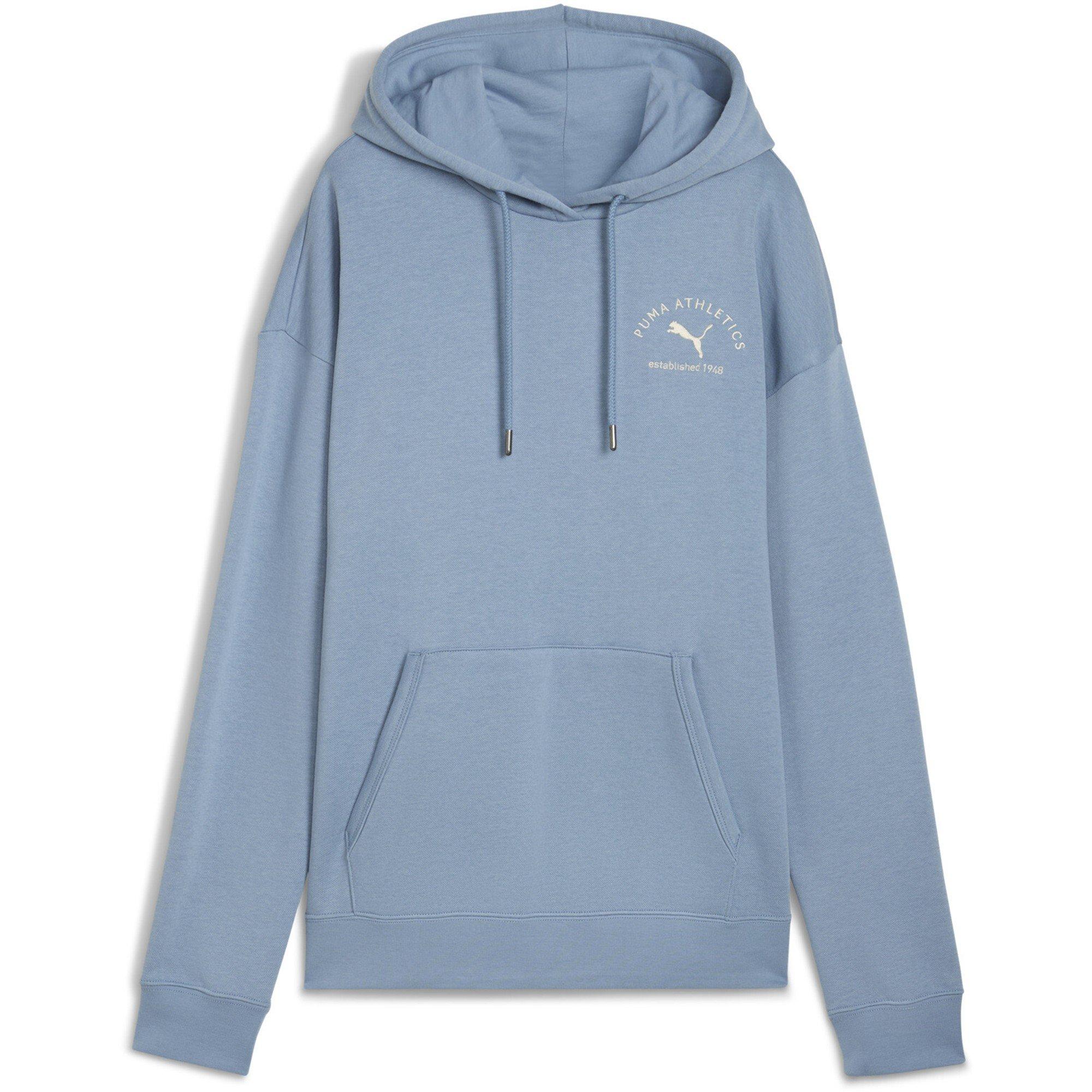 Cool Blue - Puma - Women's Class Relaxed Overhead Tech Fleece Hoodie - 1