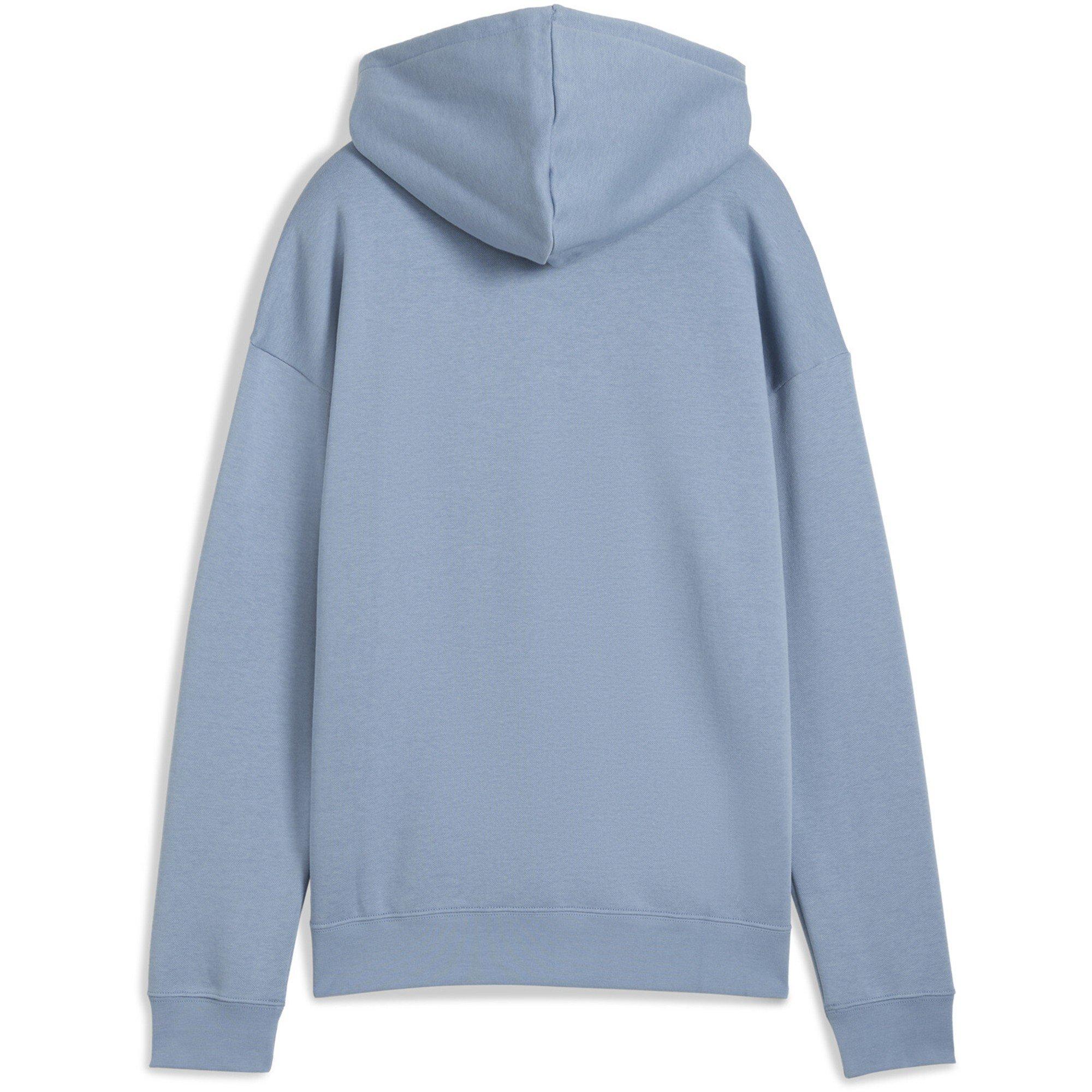 Cool Blue - Puma - Women's Class Relaxed Overhead Tech Fleece Hoodie - 2