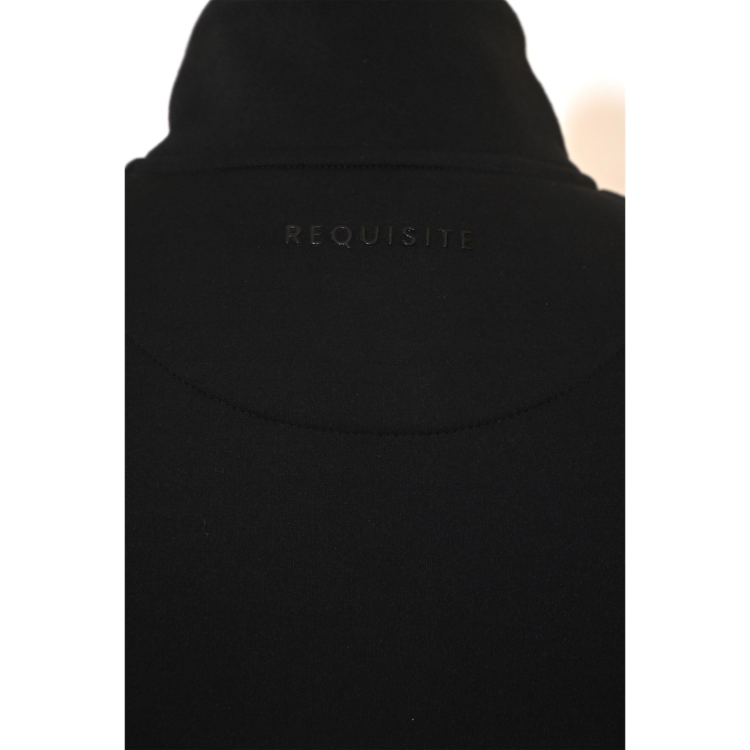 Black/Red - Requisite - Two-Tone Fleece Jacket - 4