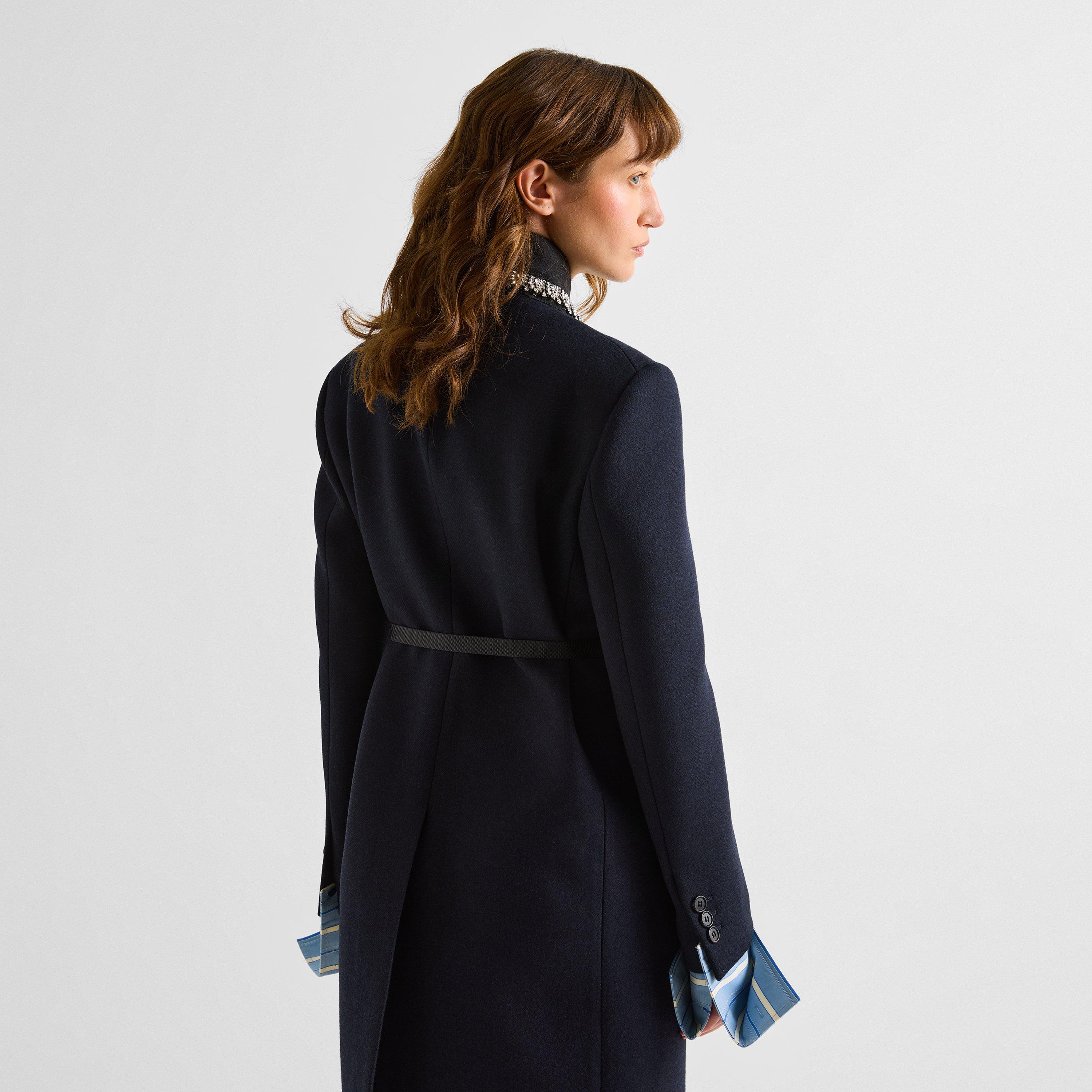 Bleu - Prada - Prada Trench Coat Ld64 - 4