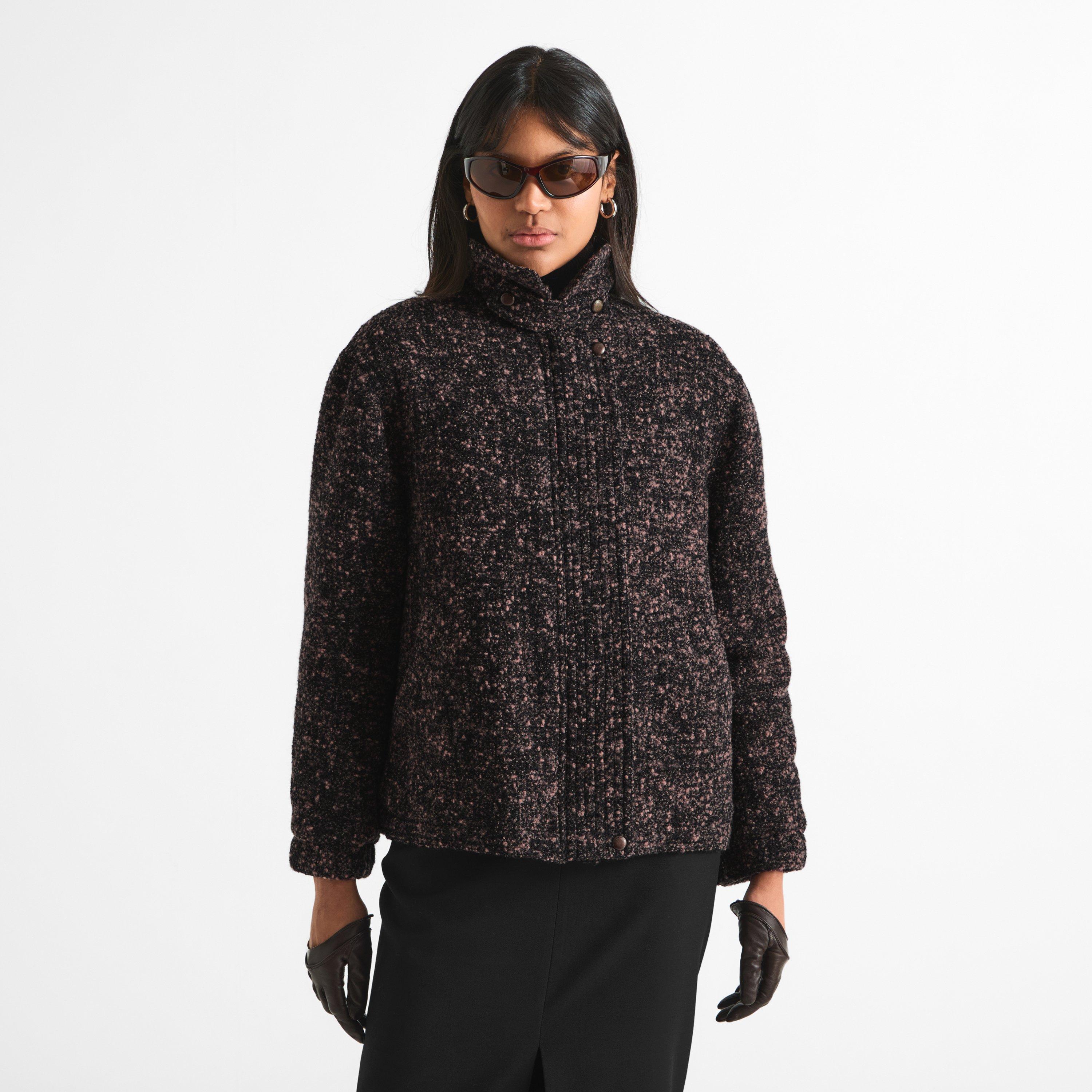 Brown - Magda Butrym - Women's Bomber Jacket - 3