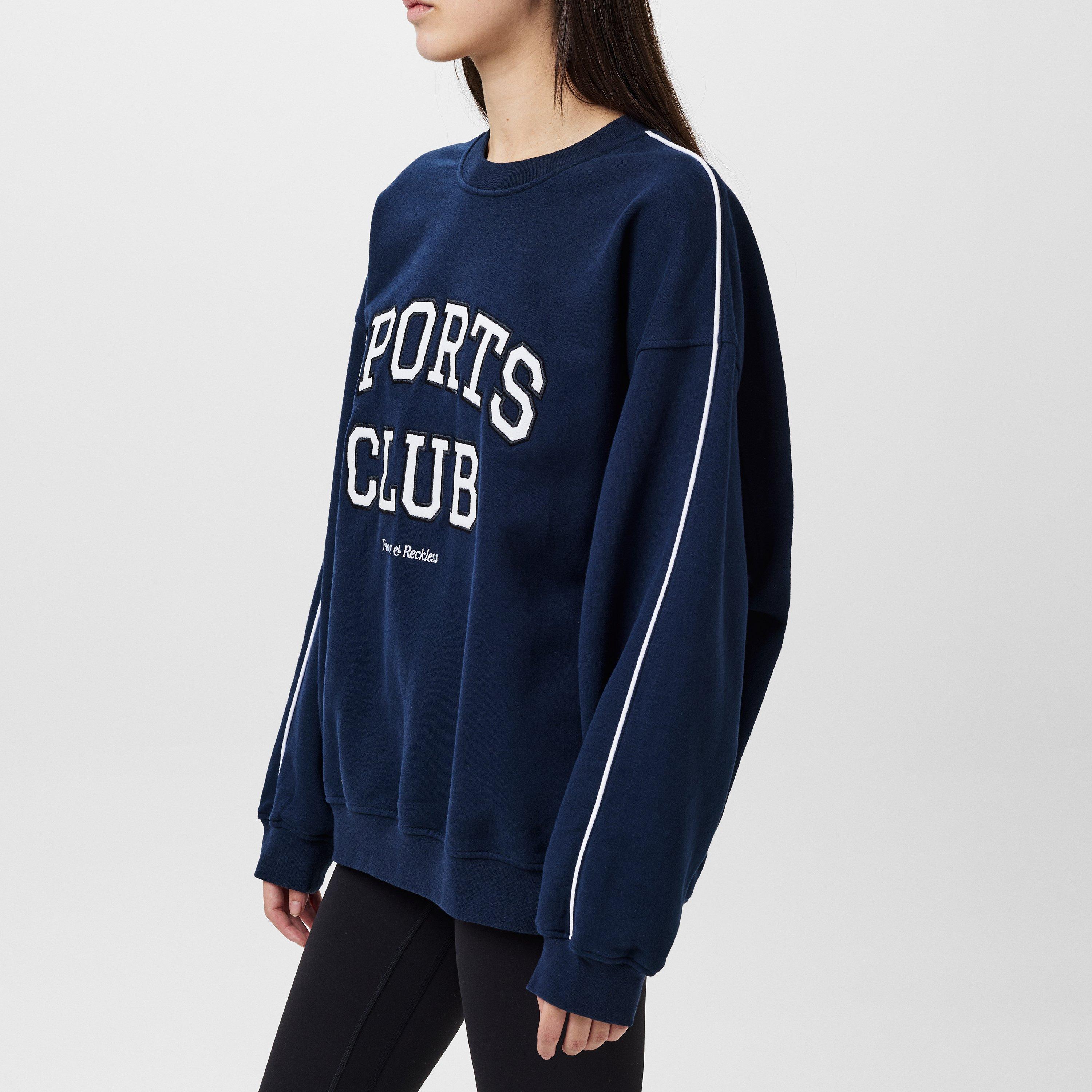 Navy - 4th and Reckless - Women's Ellie Crew Sweatshirt - 2