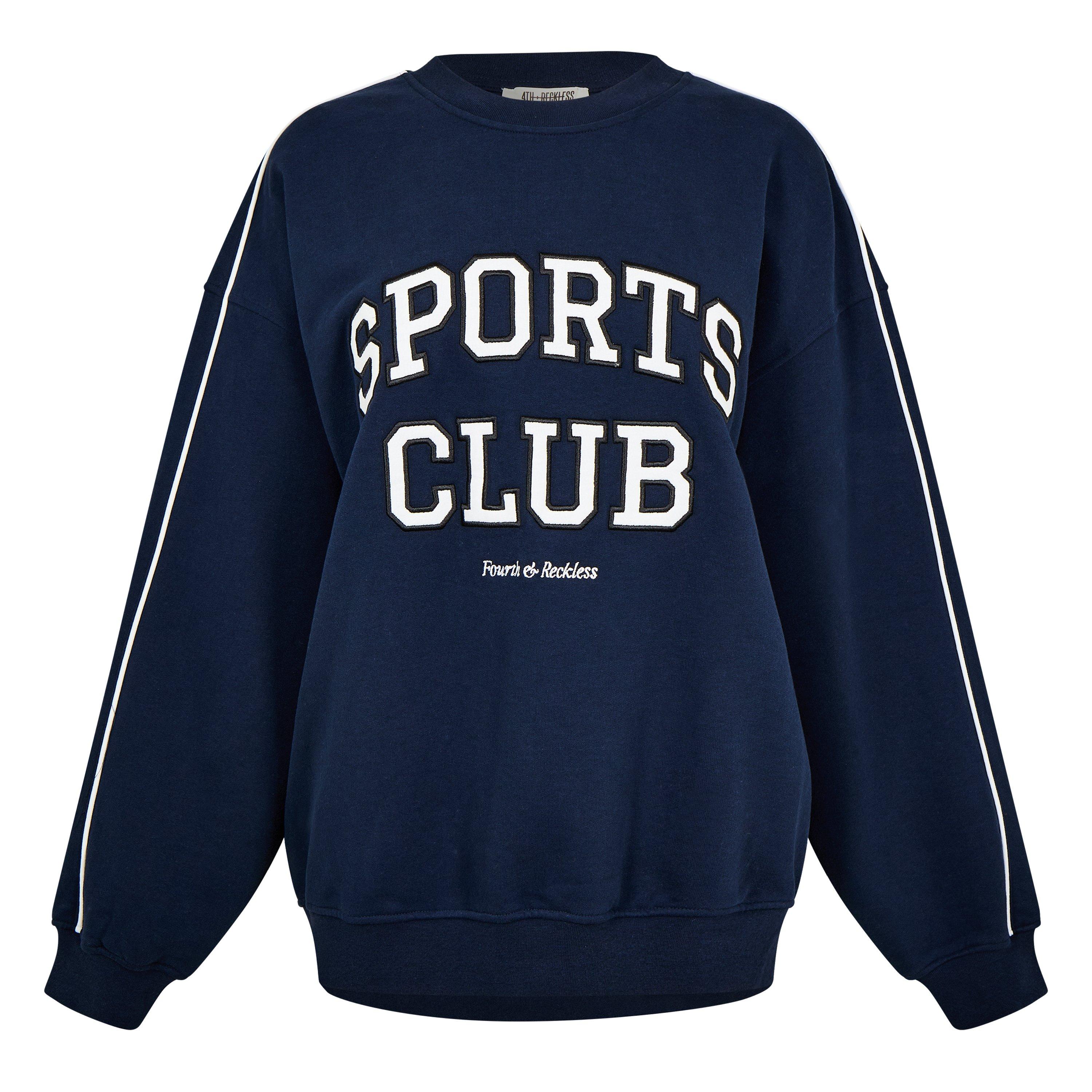 Navy - 4th and Reckless - Women's Ellie Crew Sweatshirt - 5