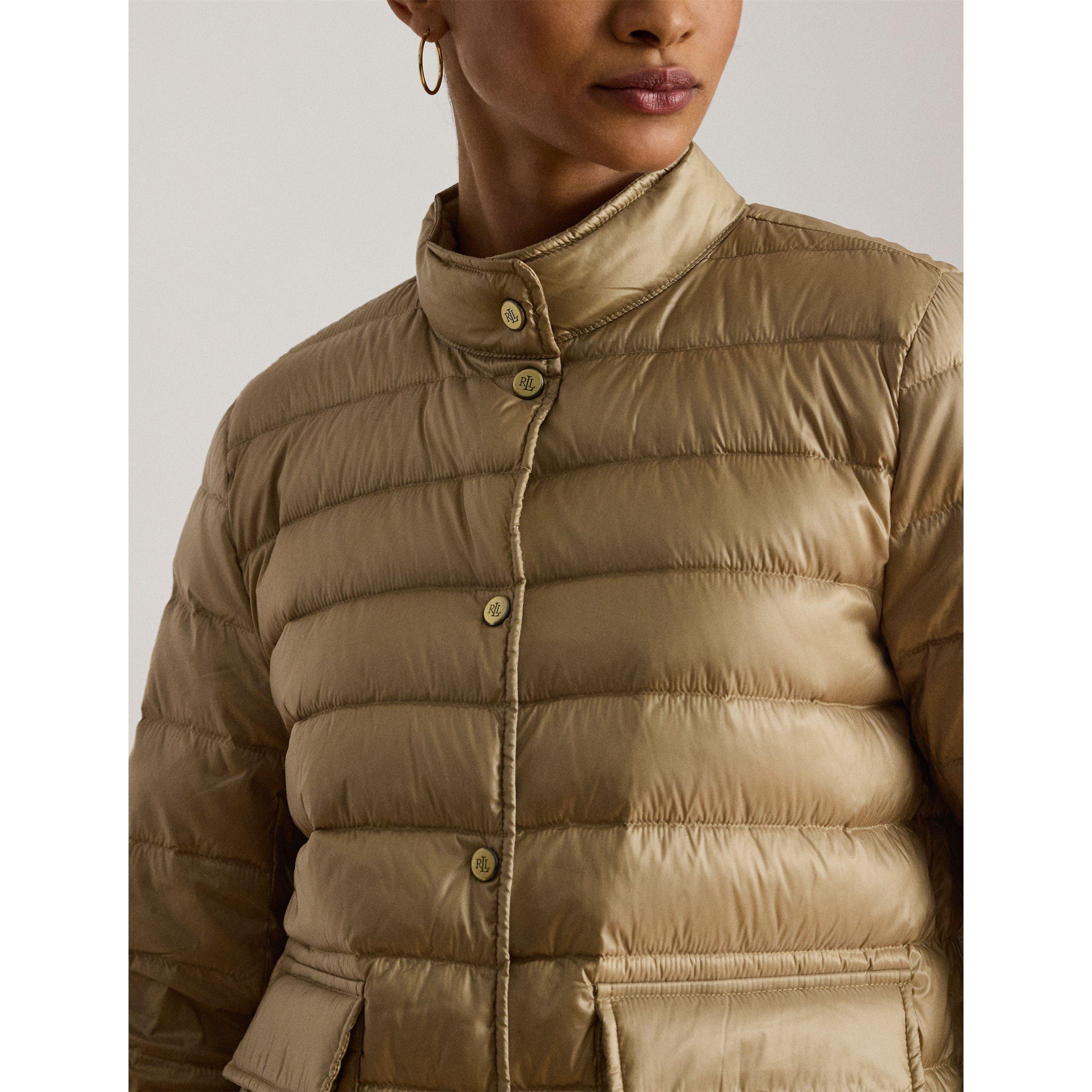 Birch Tan - Lauren by Ralph Lauren - LRL Dwn Puffer 23 Ld61 - 4