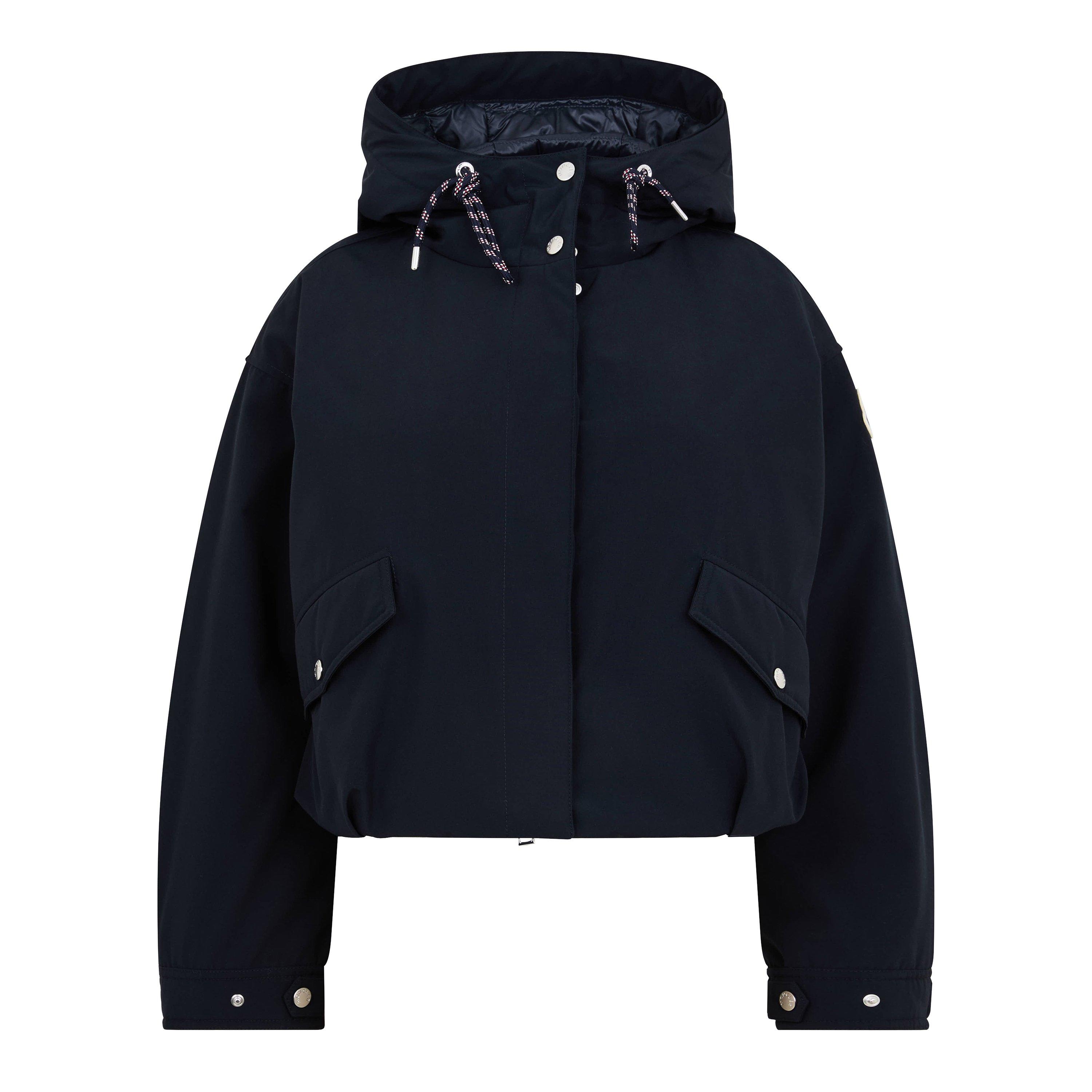 Moncler Women's Eucalypt Softshell Jacket - Navy 742 - Size 12 (M)