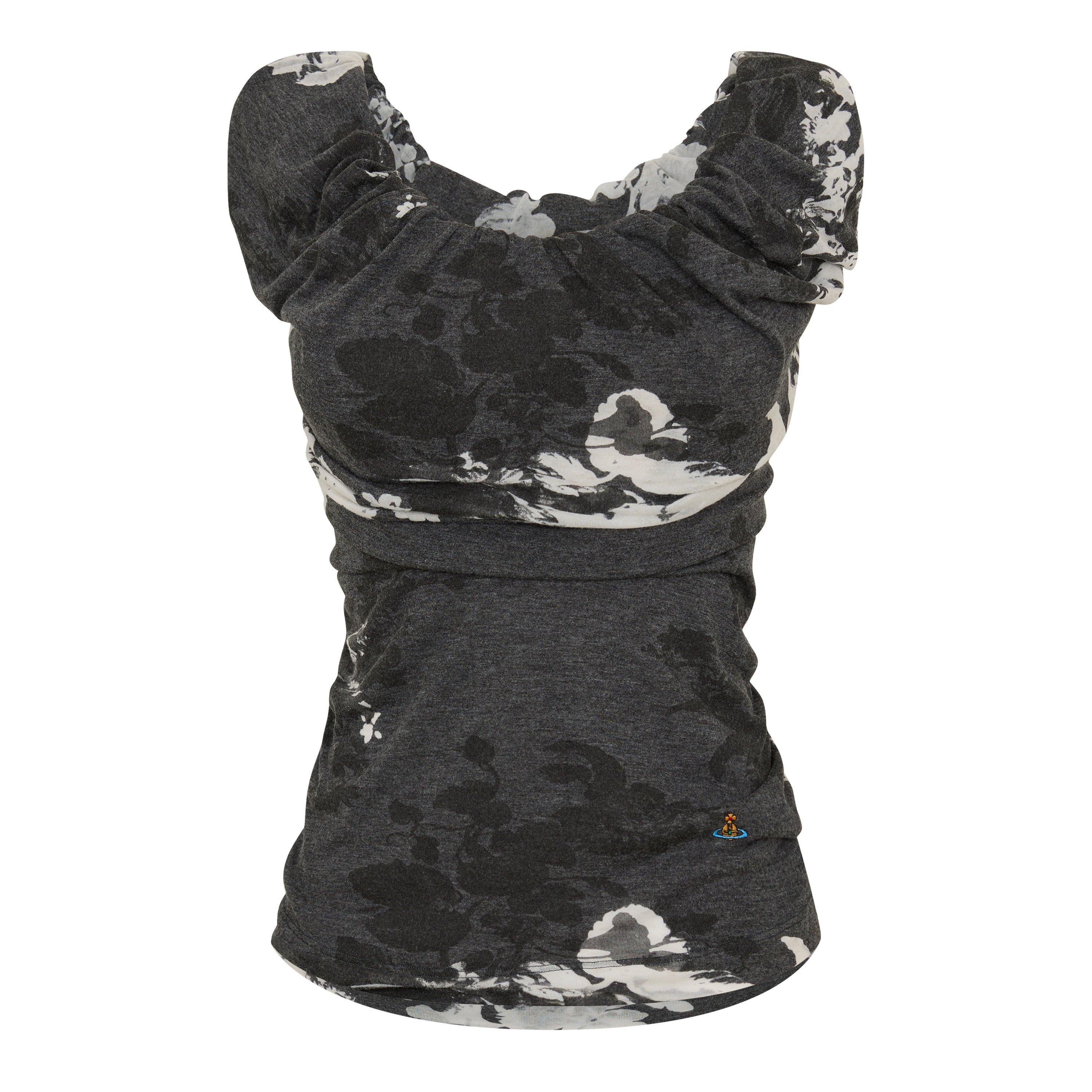 Grey - Vivienne Westwood - Viv Ginnie Top Ld54 - 1