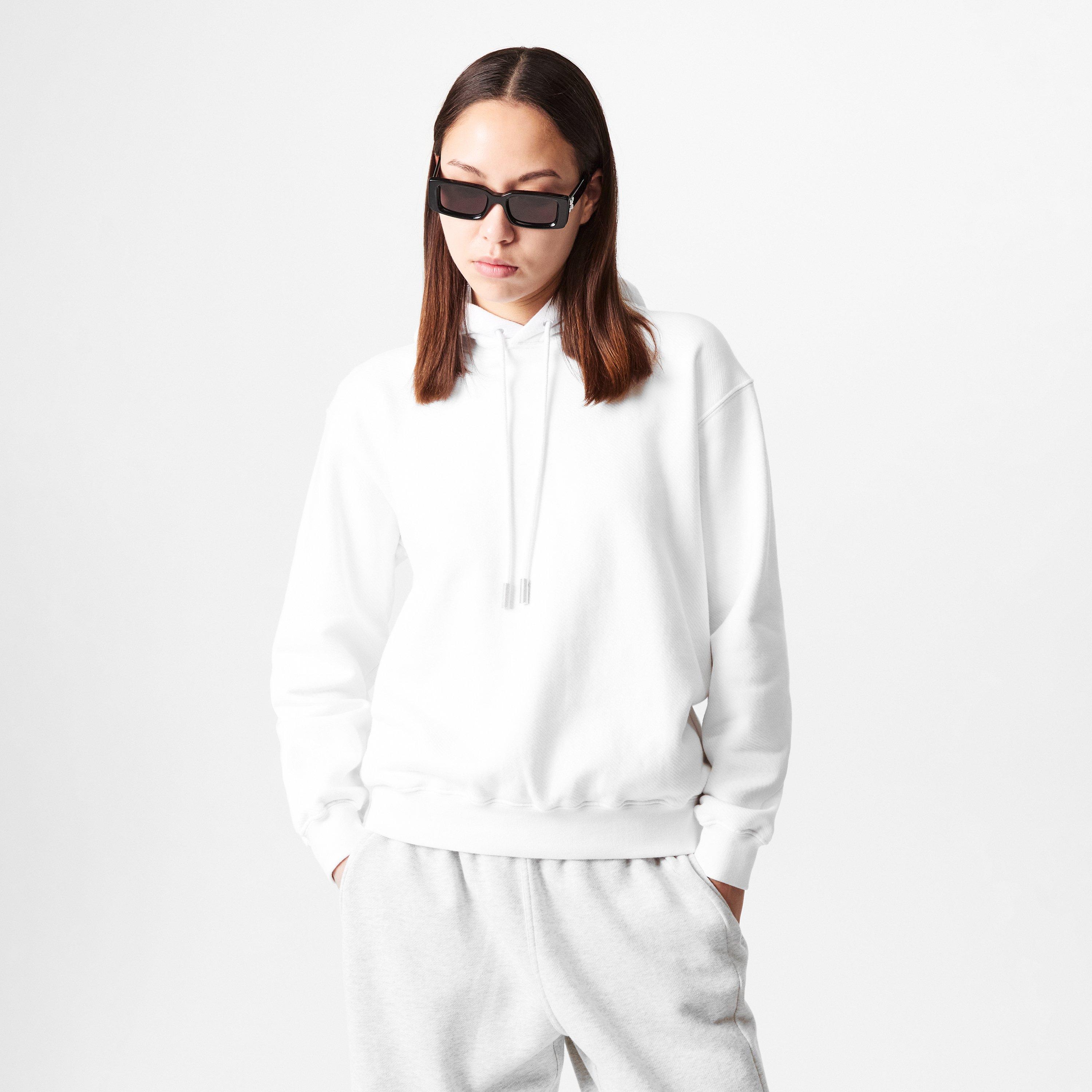 Branco - Off White - Women's  Diag Hoodie, Diag Design - 3
