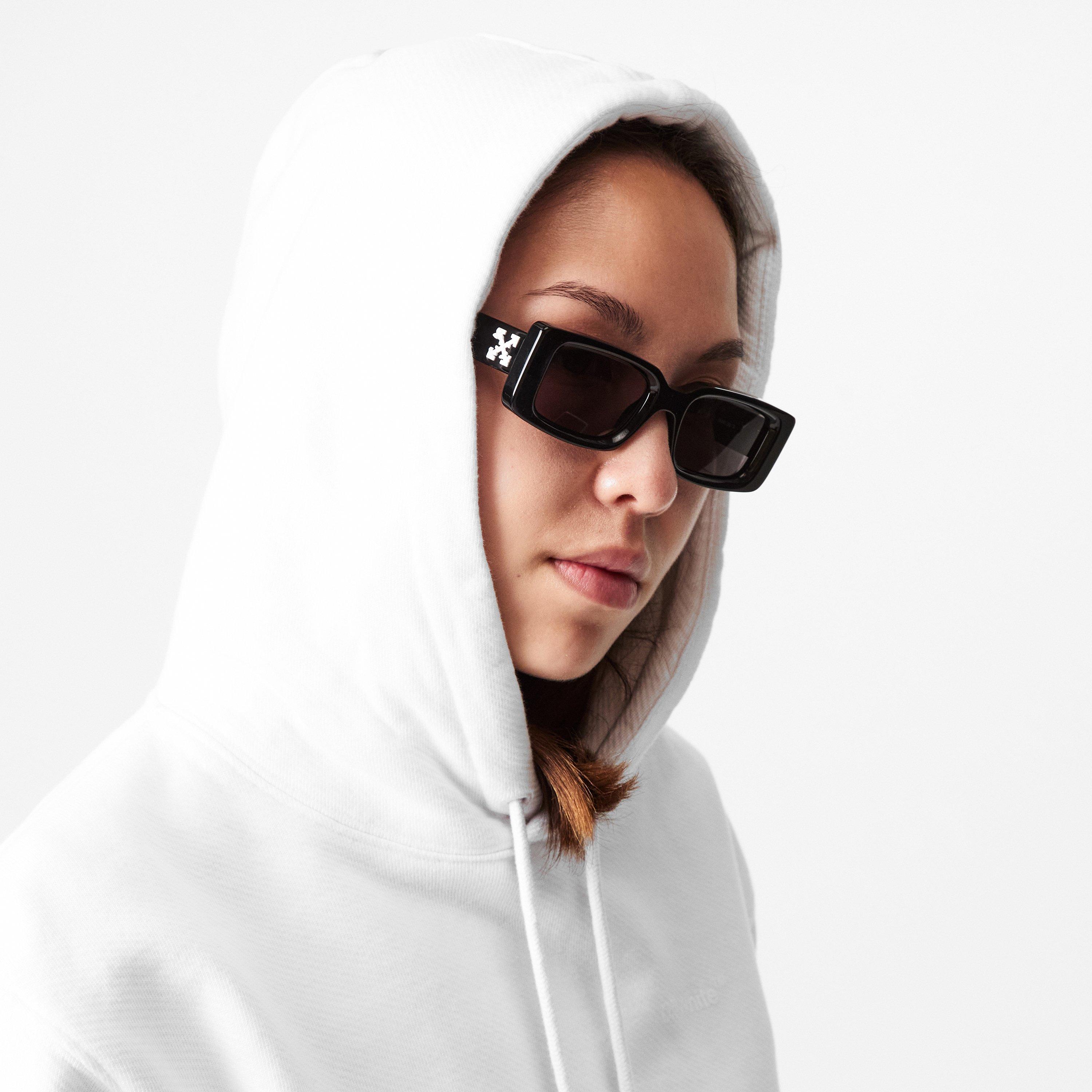 Branco - Off White - Women's  Diag Hoodie, Diag Design - 5