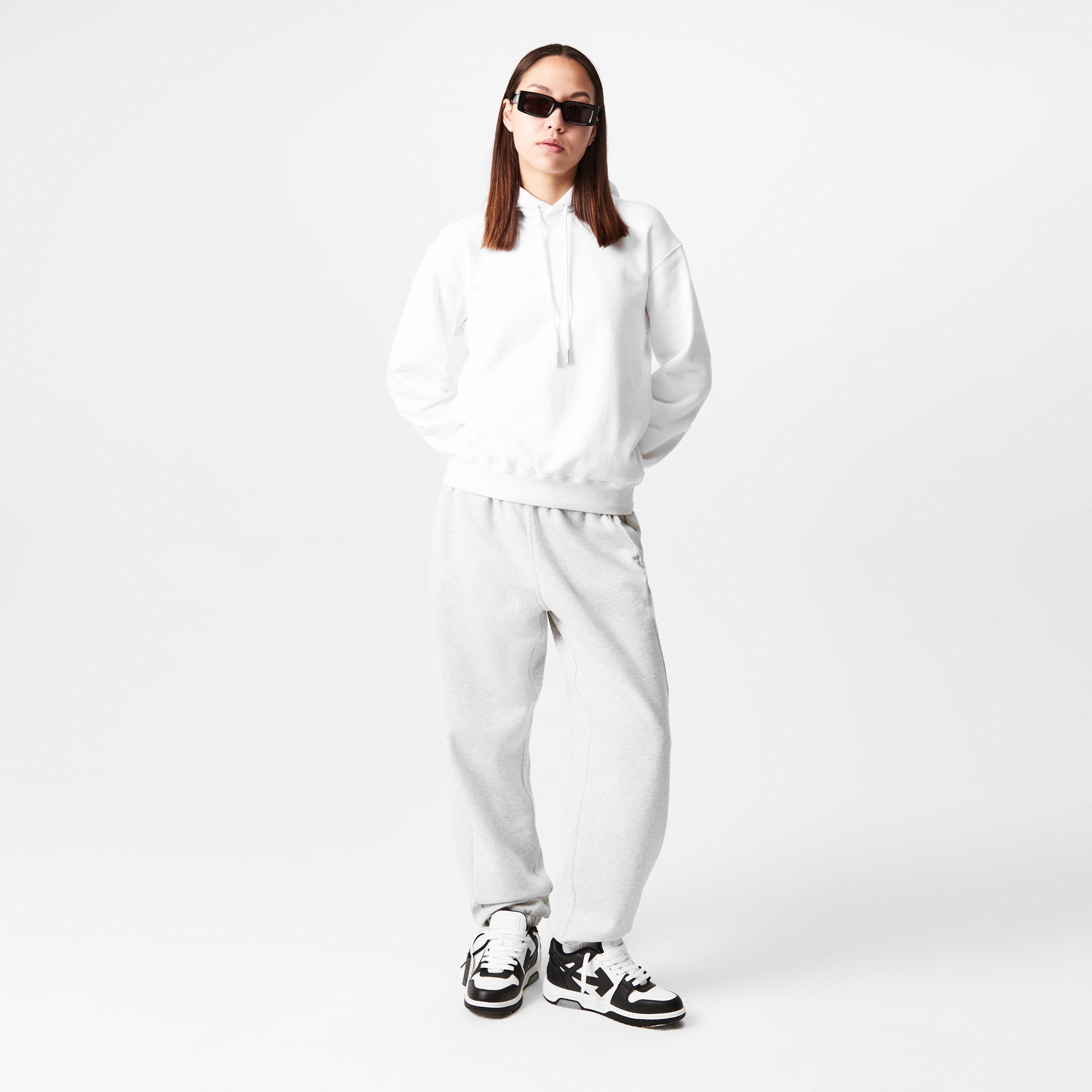 Branco - Off White - Women's  Diag Hoodie, Diag Design - 6