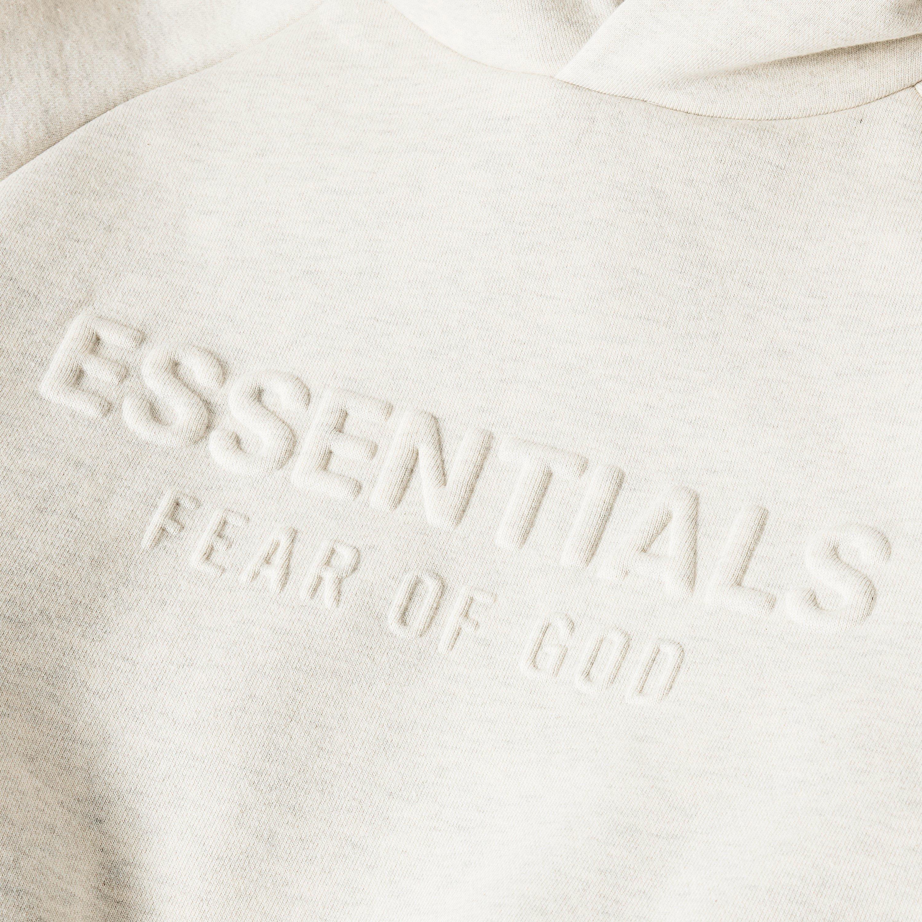 Oatmeal - Fear Of God Essentials - Women's Overhead Hoodie - 5