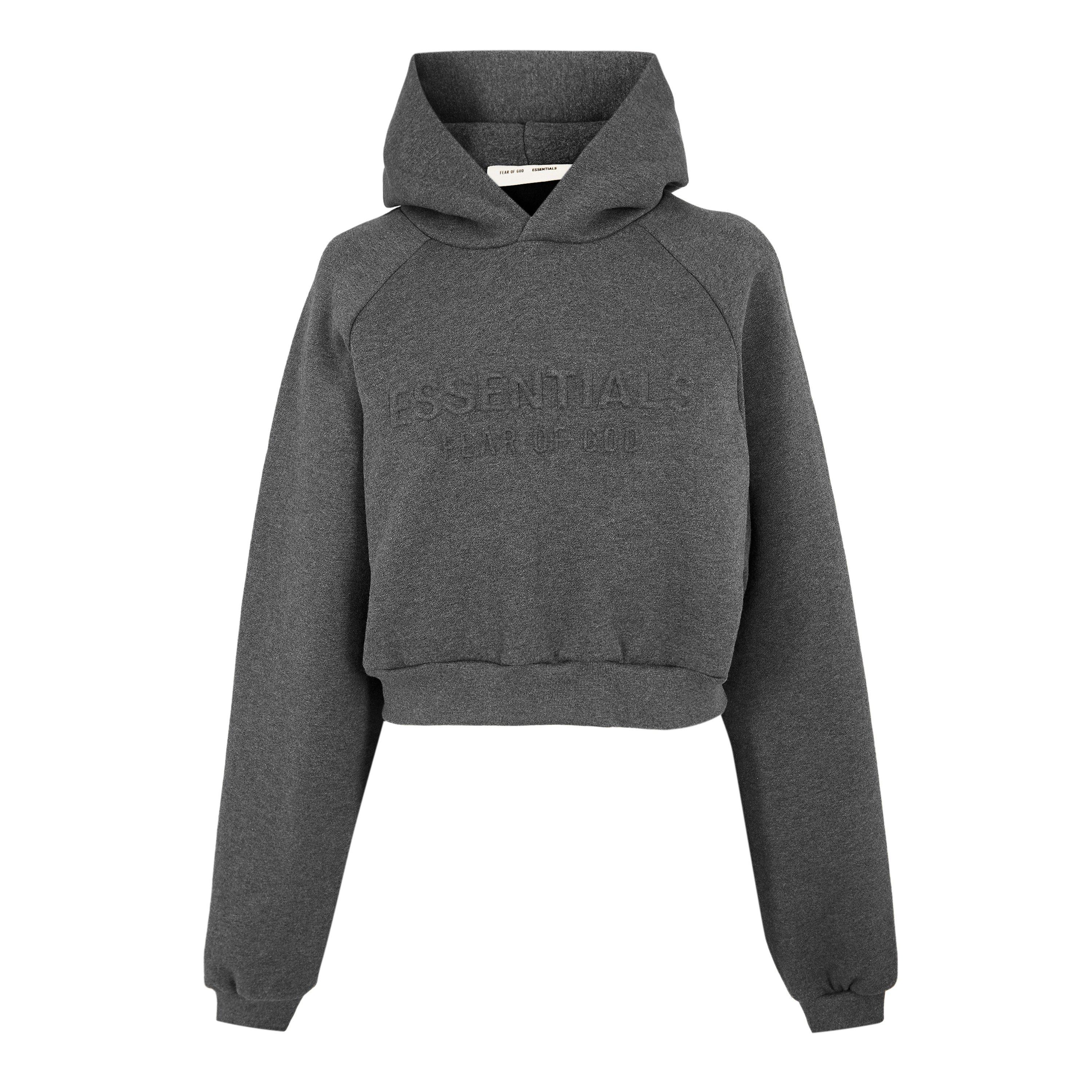 Fear Of God Essentials Women's Overhead Hoodie - Charcoal - 8 (XS)