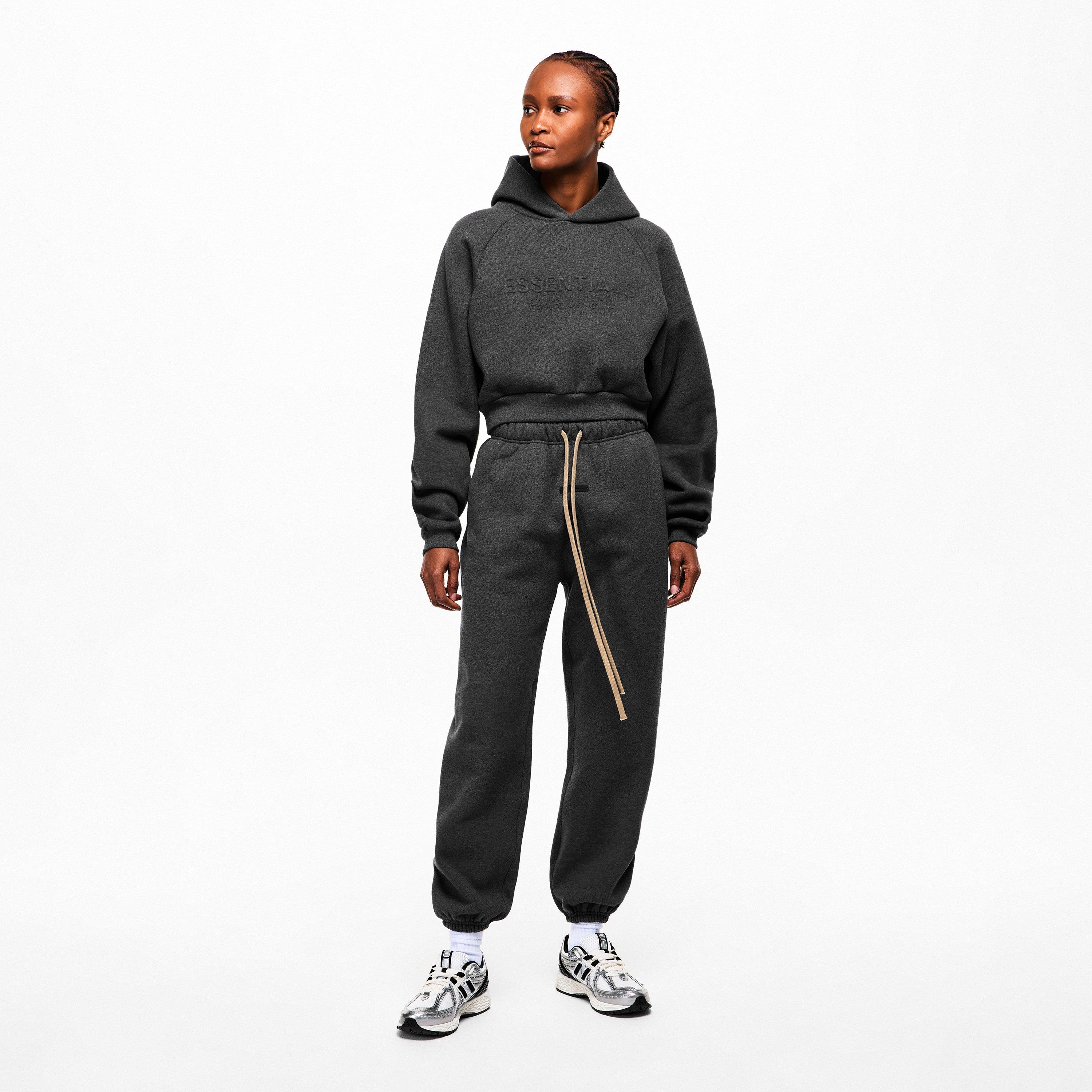 Charcoal - Fear Of God Essentials - Women's Overhead Hoodie - 6