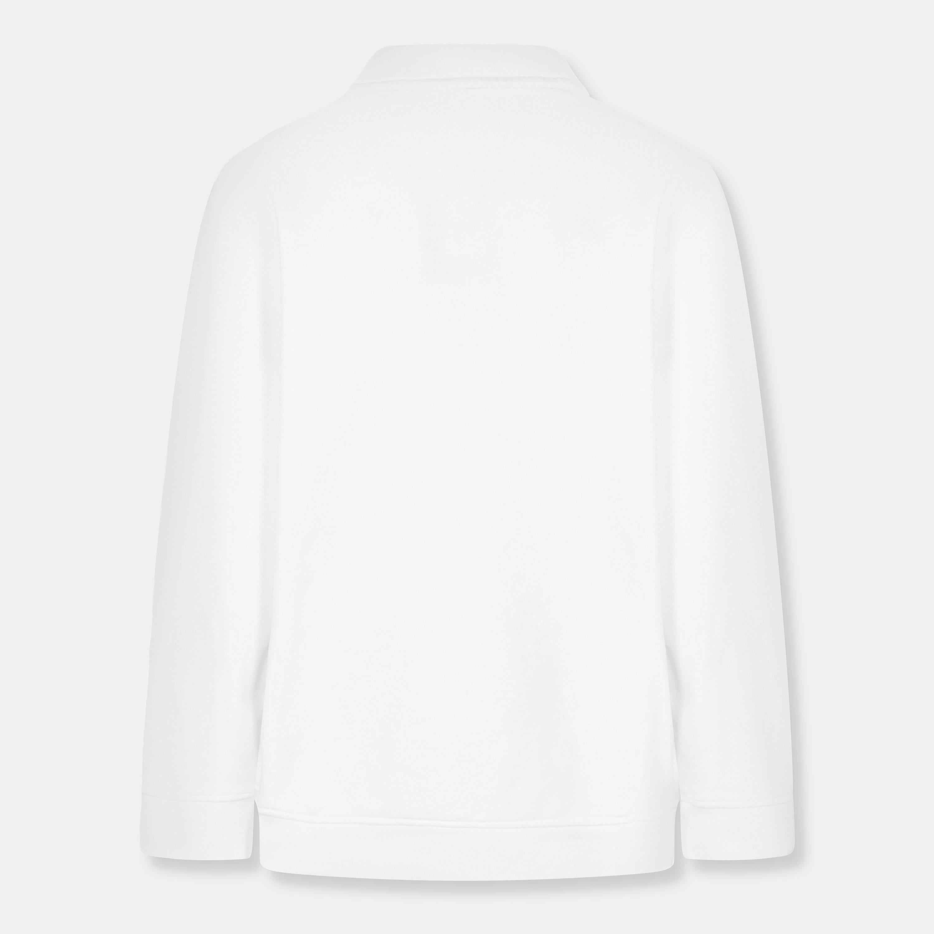 White - 4th and Reckless - Women's Clover Crew Sweatshirt - 2