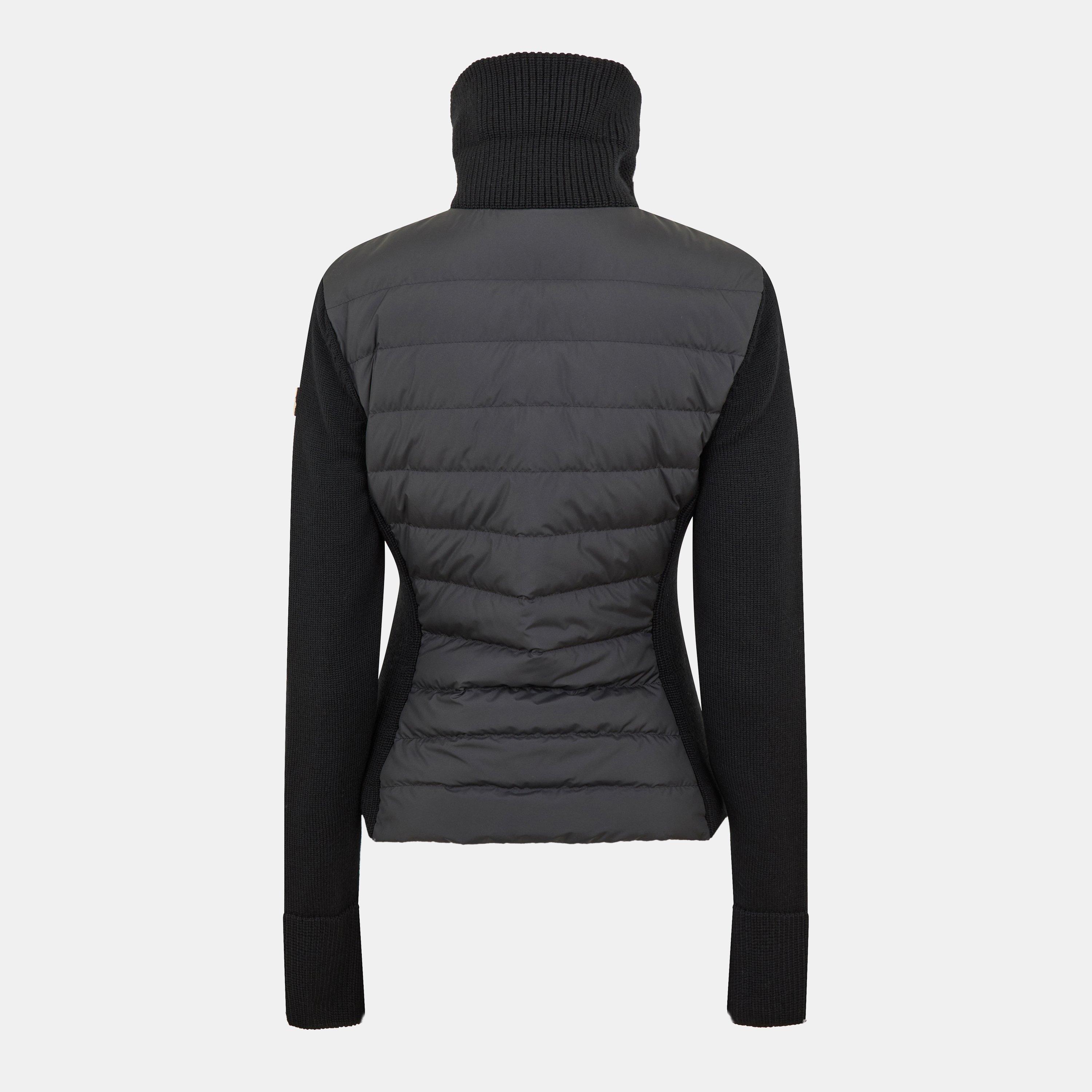 Black 999 - Moncler - Women's Insulated Weather-Resistant Hybrid Jacket - 2