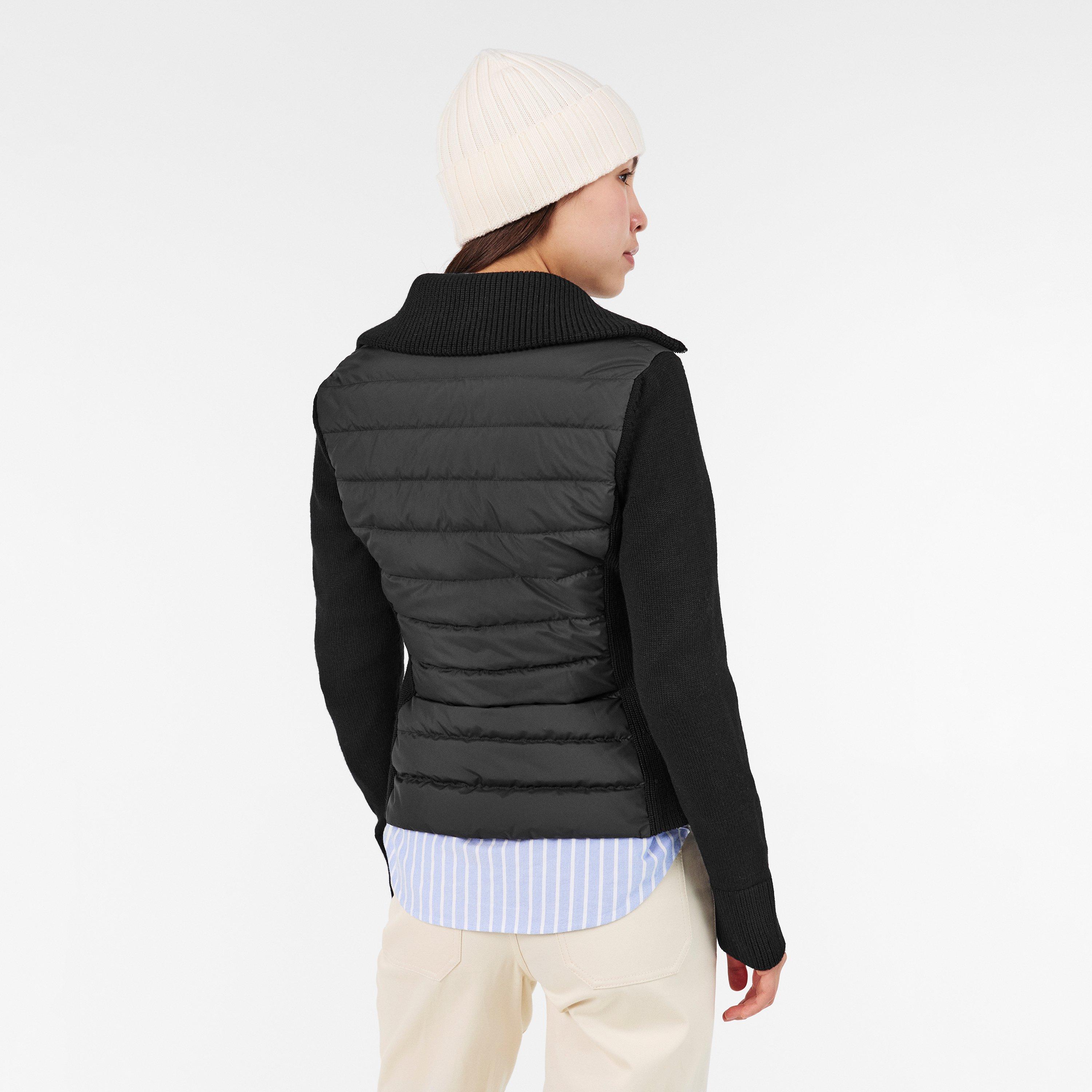 Black 999 - Moncler - Women's Insulated Weather-Resistant Hybrid Jacket - 4