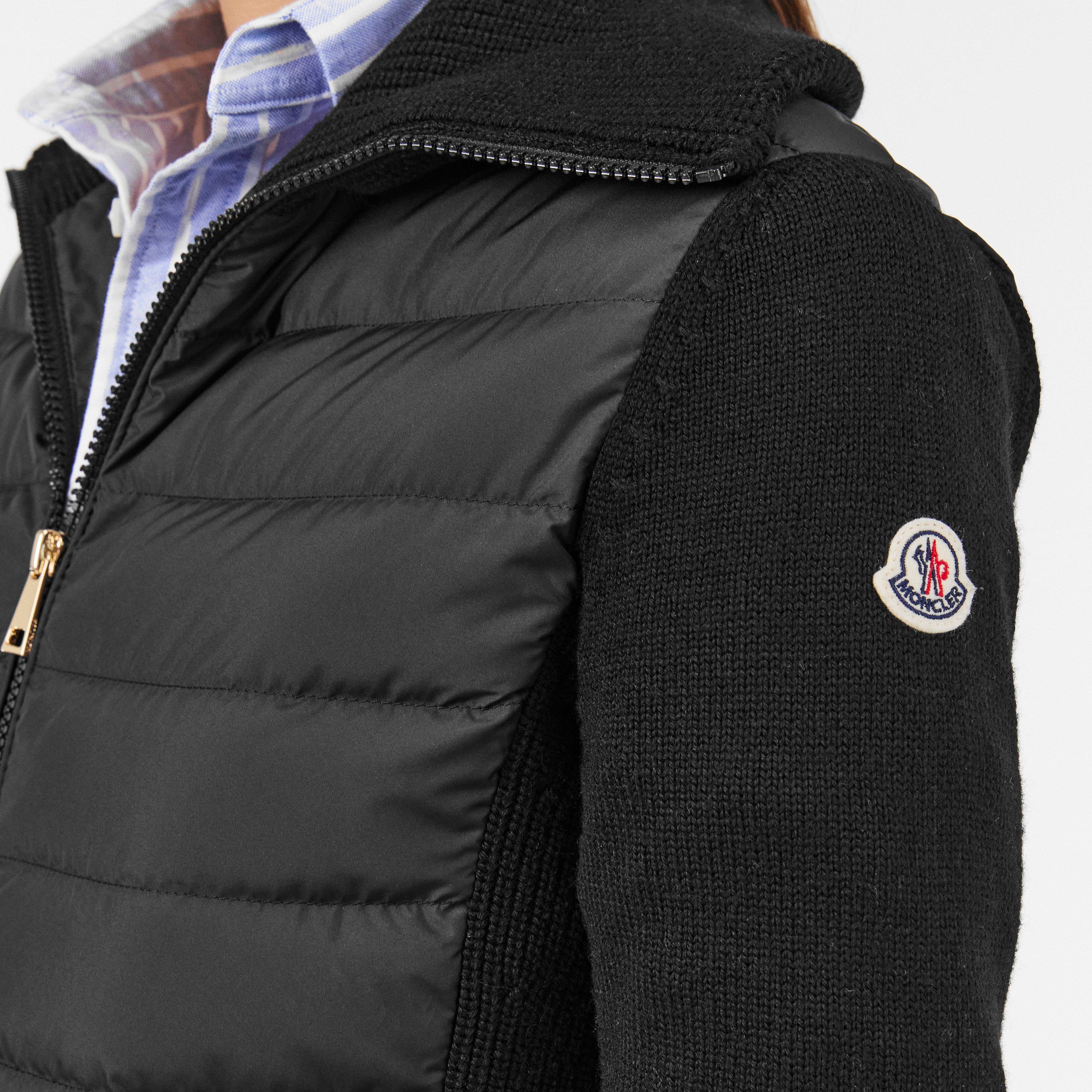 Black 999 - Moncler - Women's Insulated Weather-Resistant Hybrid Jacket - 5