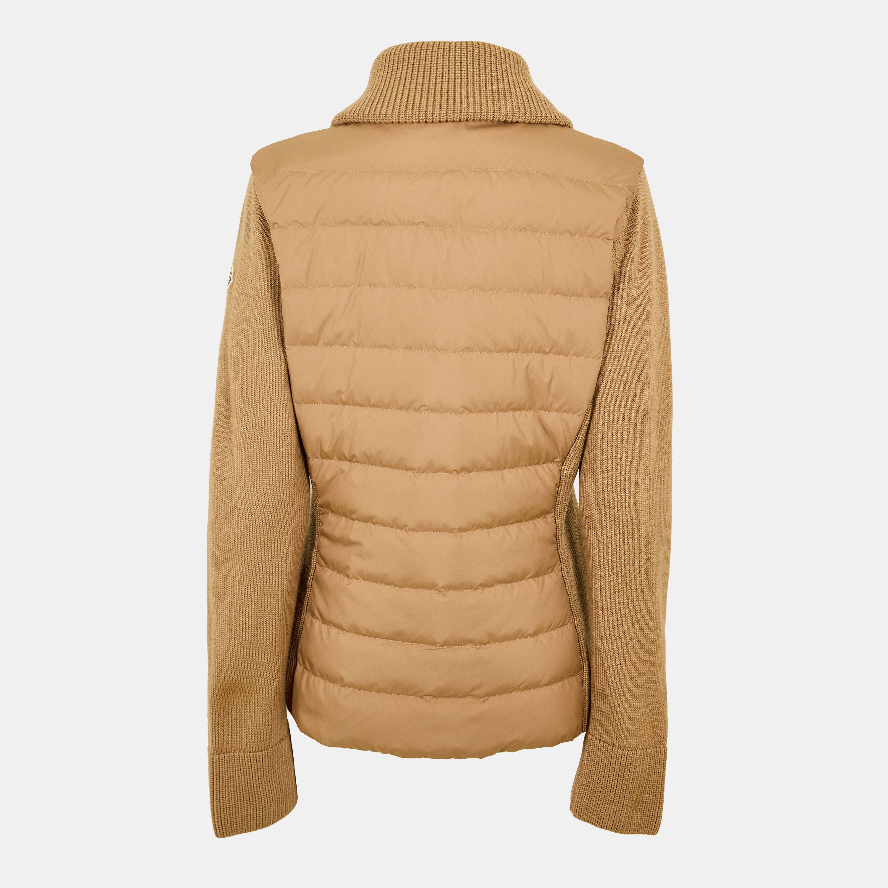 Cognac 248 - Moncler - Women's Insulated Weather Resistant Hybrid Jacket - 2