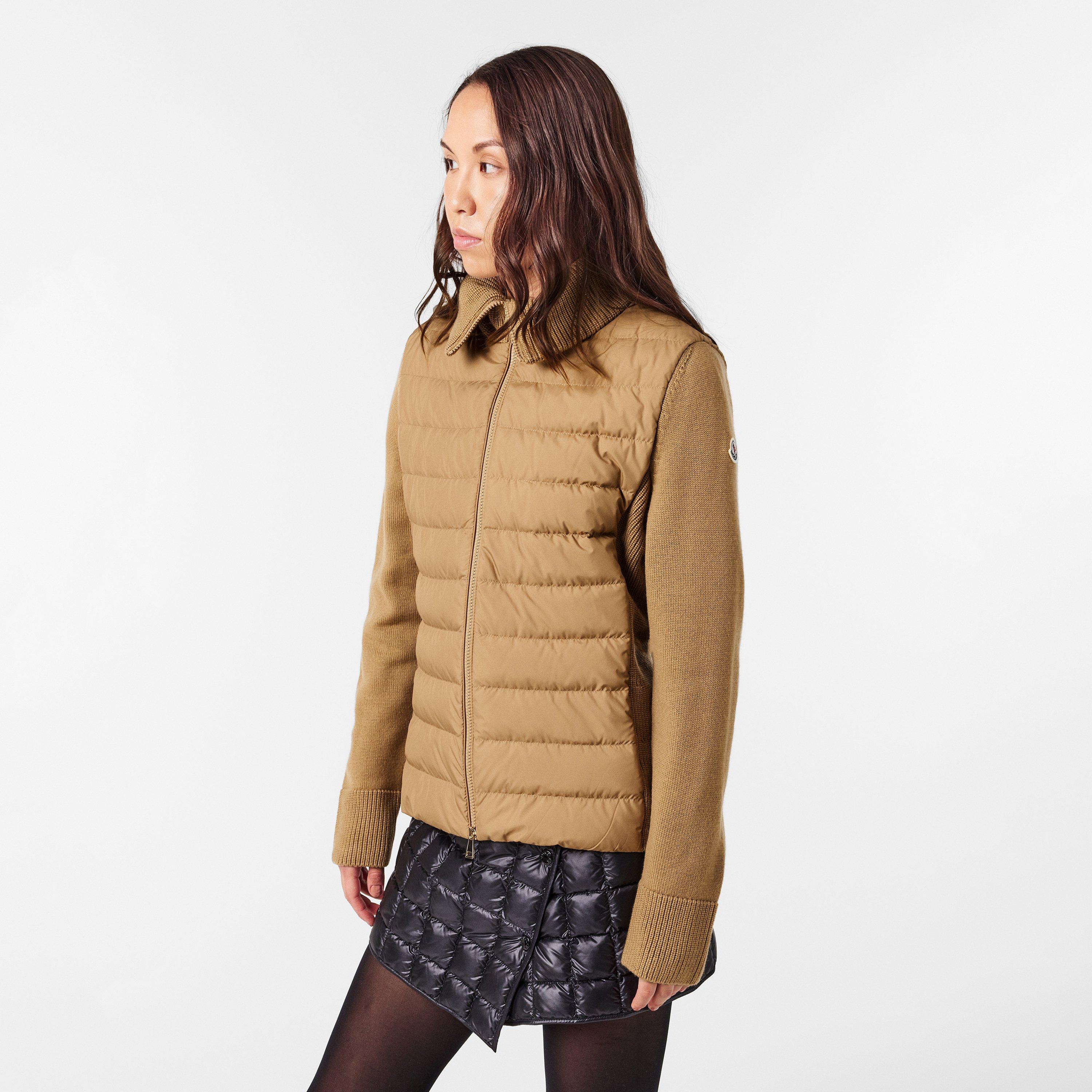 Cognac 248 - Moncler - Women's Insulated Weather Resistant Hybrid Jacket - 3