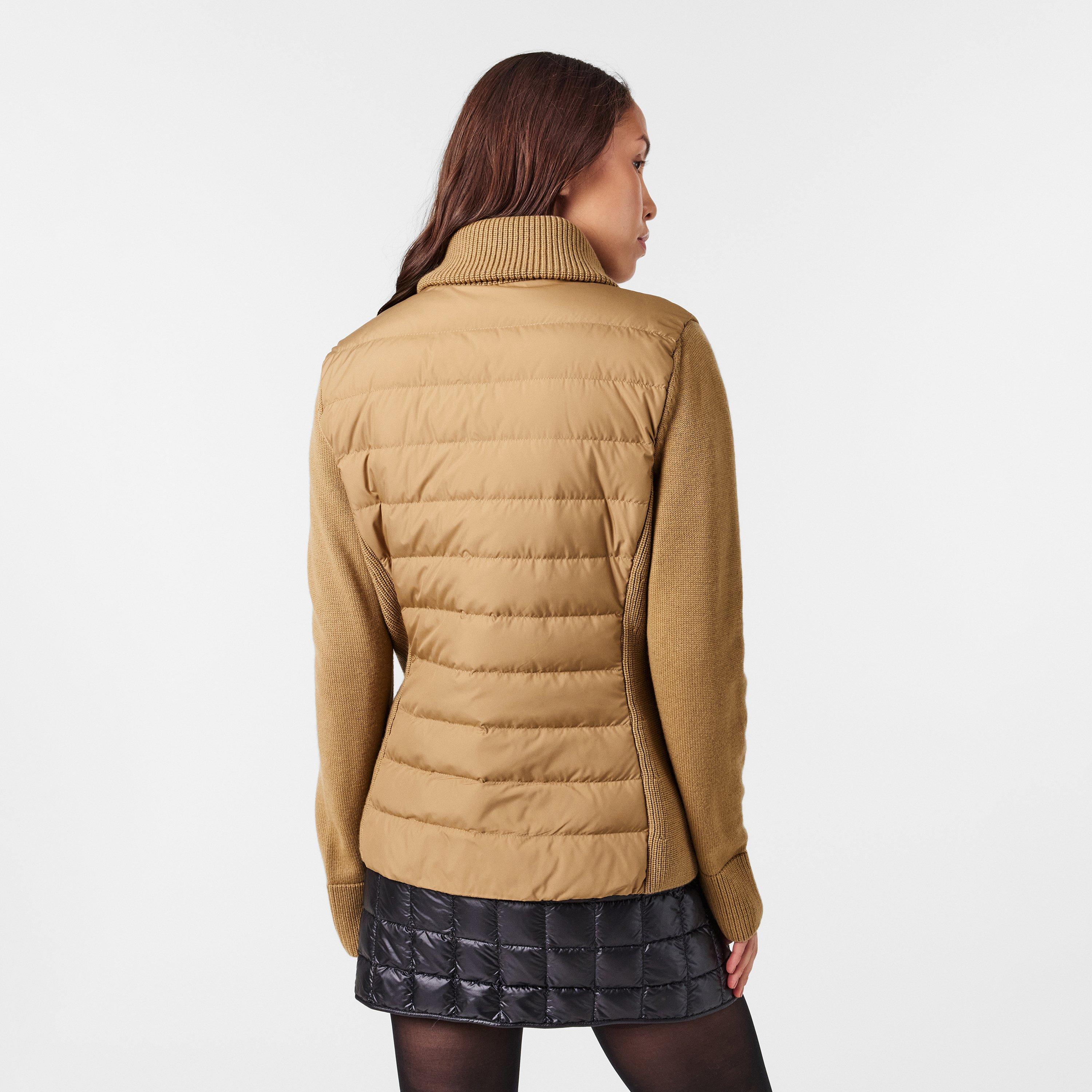 Cognac 248 - Moncler - Women's Insulated Weather Resistant Hybrid Jacket - 4