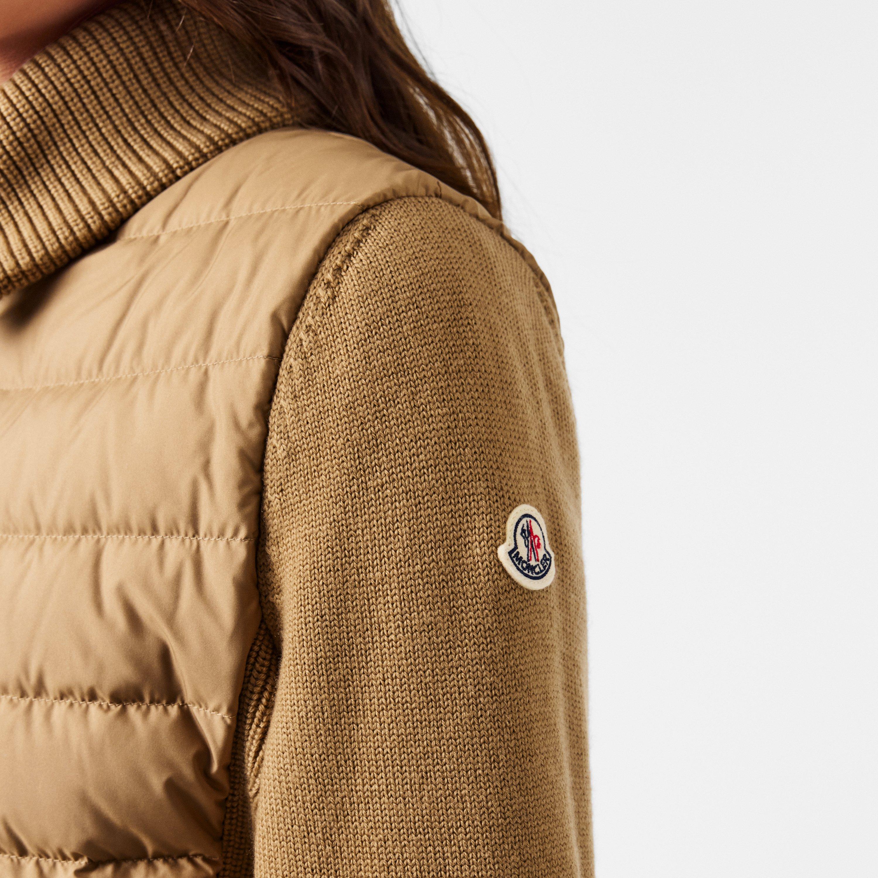 Cognac 248 - Moncler - Women's Insulated Weather Resistant Hybrid Jacket - 5