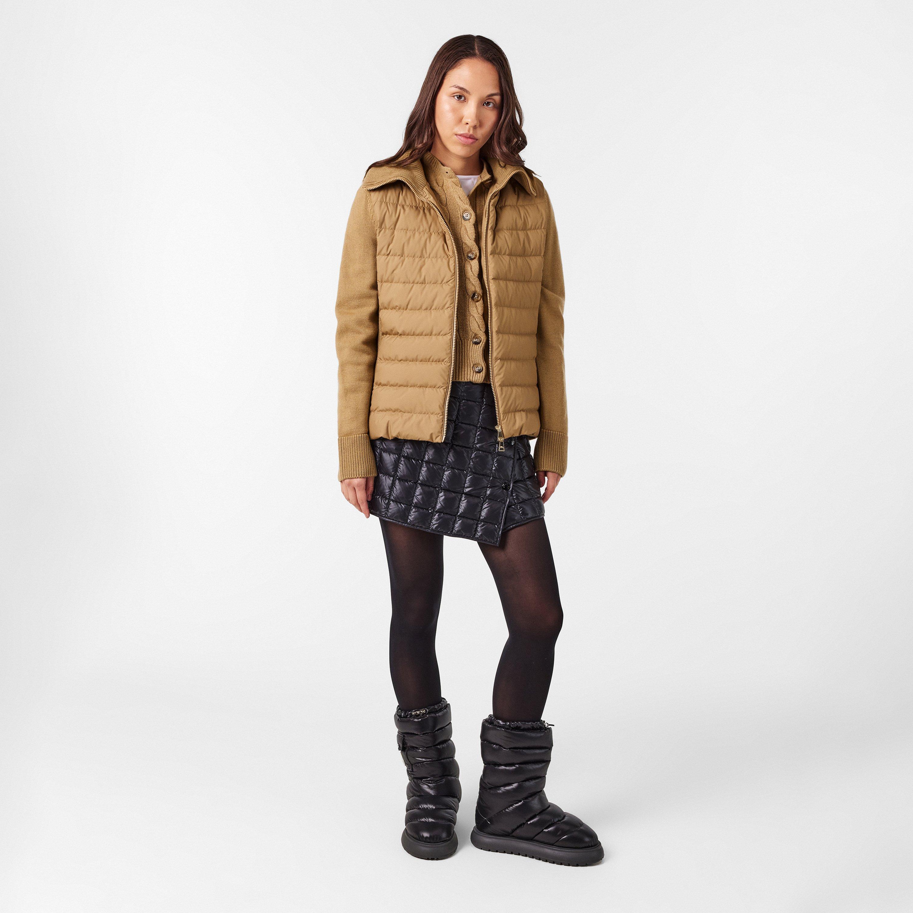 Cognac 248 - Moncler - Women's Insulated Weather Resistant Hybrid Jacket - 6