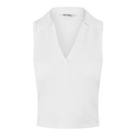 Jack Wills Cable Stitch Polo Vest