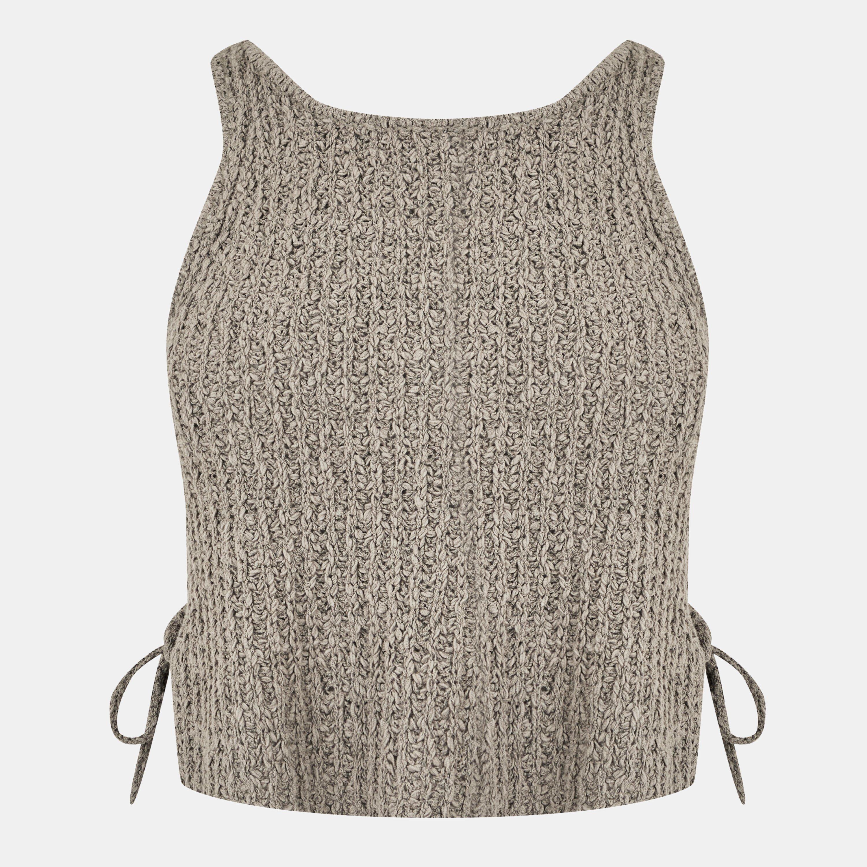 Taupe - Jack Wills - Knitted Sweater Vest - 2