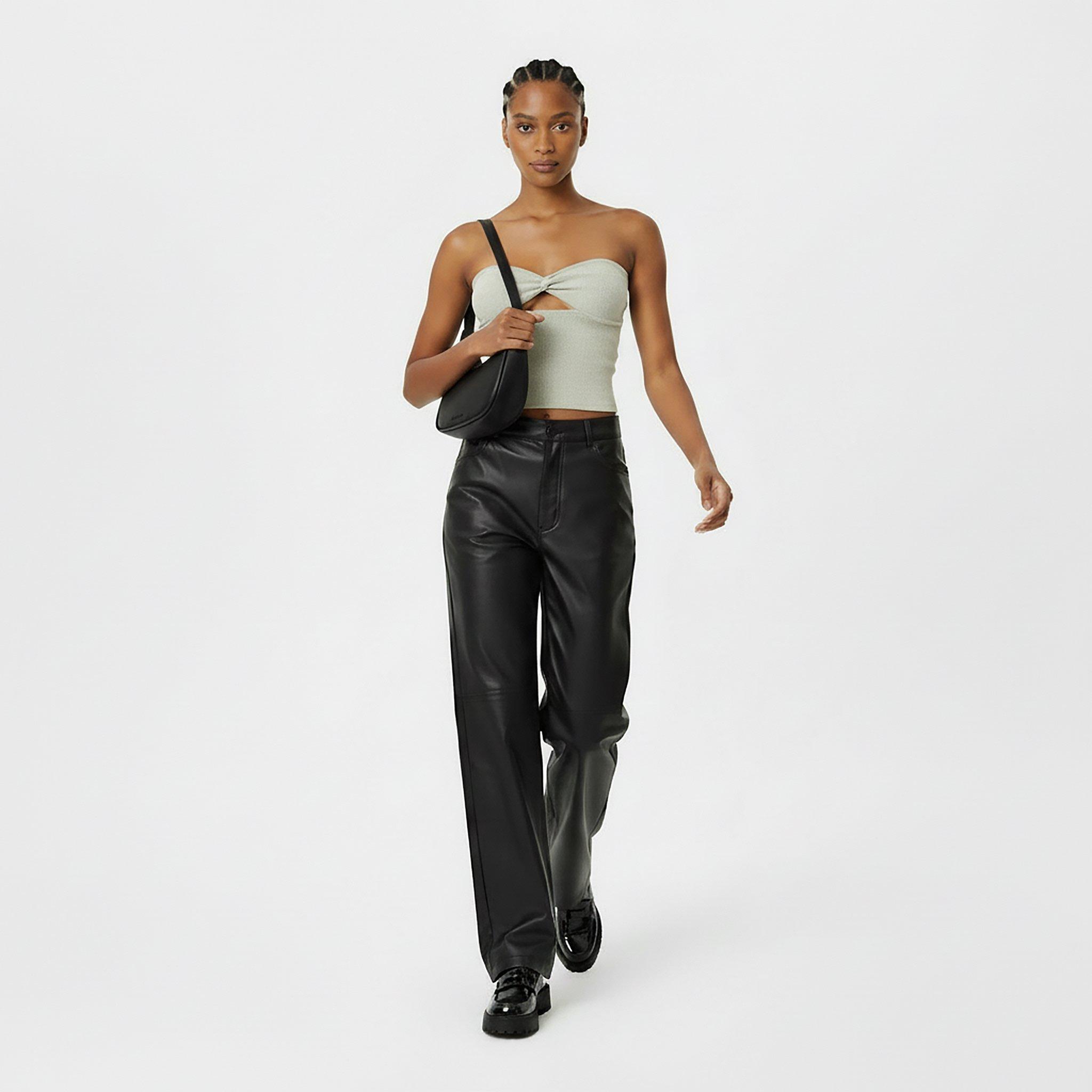 Stone - Jack Wills - Women's Twist Front Sweater Vest - 5