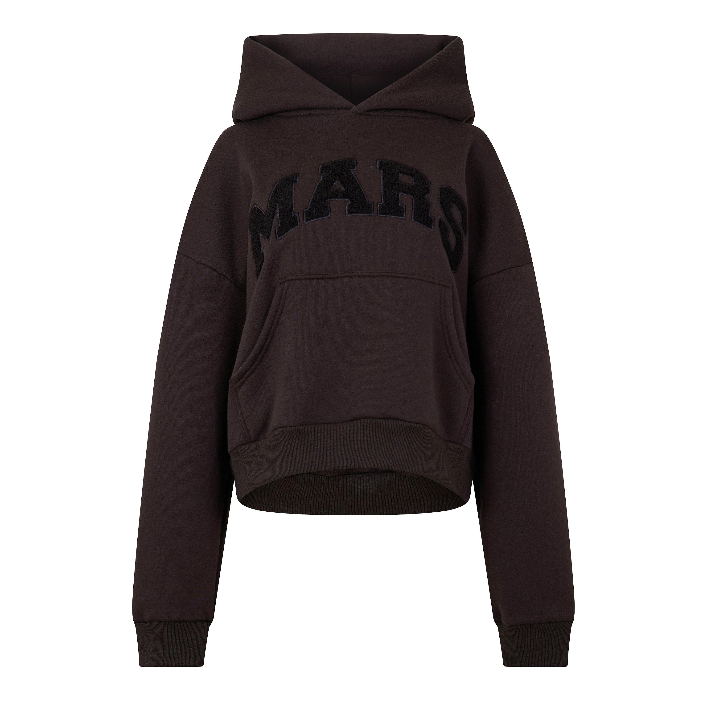 Mars The Label Women's Varsity Hoodie - Chocolate - S