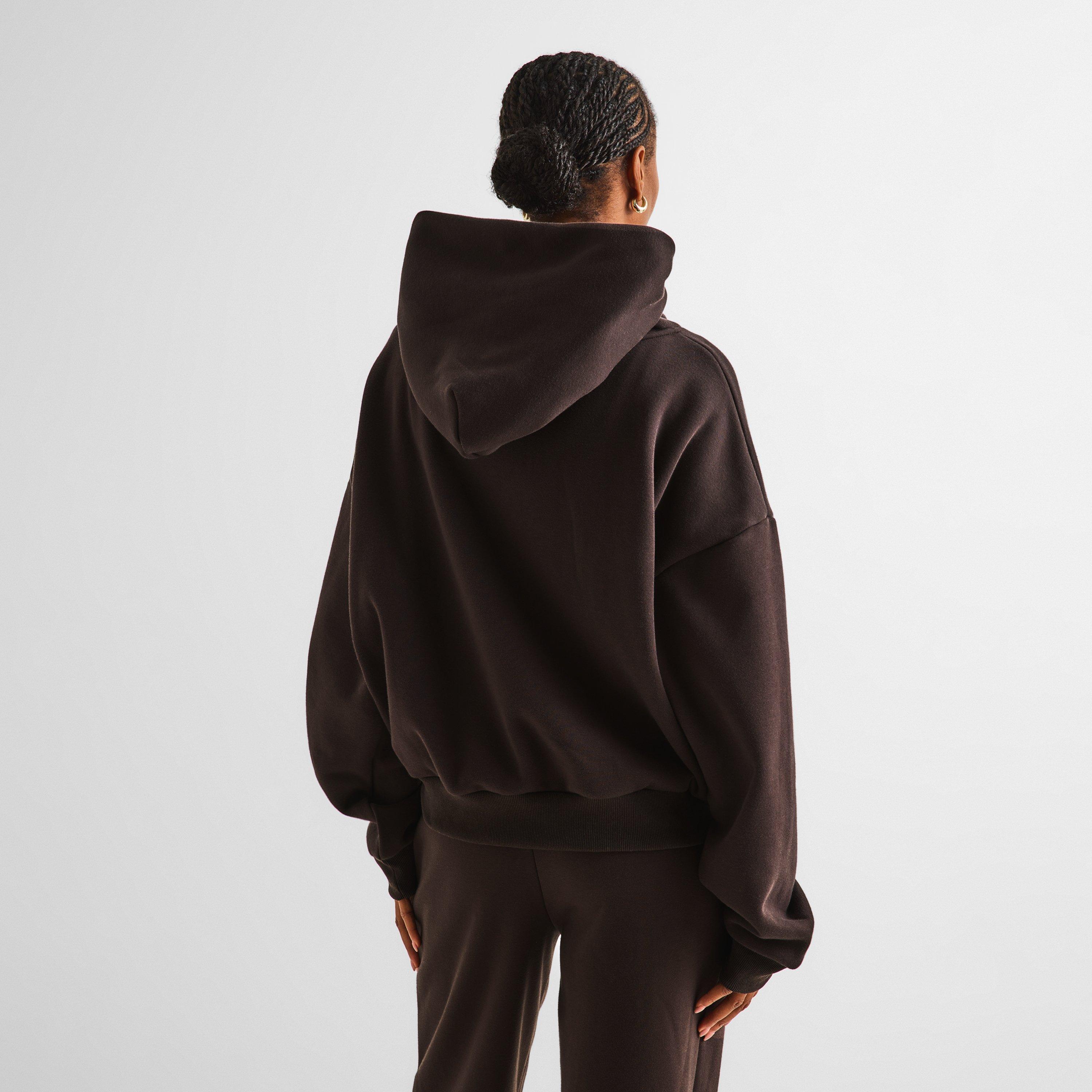 Chocolate - Mars The Label - Womens Varsity Hoodie - 4